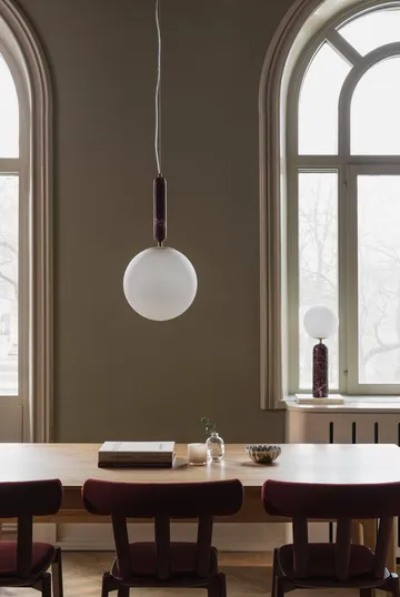 Torrano pendel 30 cm - Rosso levanto - Globen Lighting