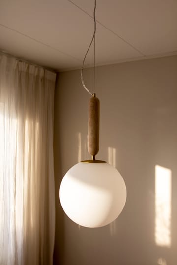 Torrano pendel 30 cm - Travertin - Globen Lighting