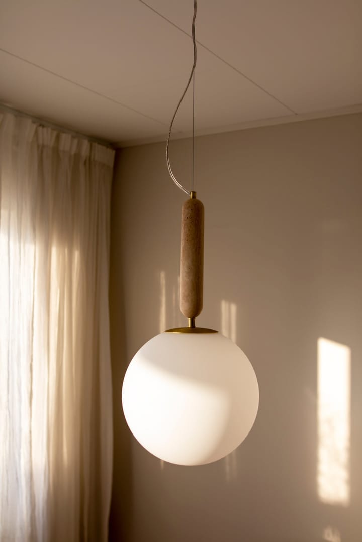 Torrano pendel 30 cm, Travertin Globen Lighting