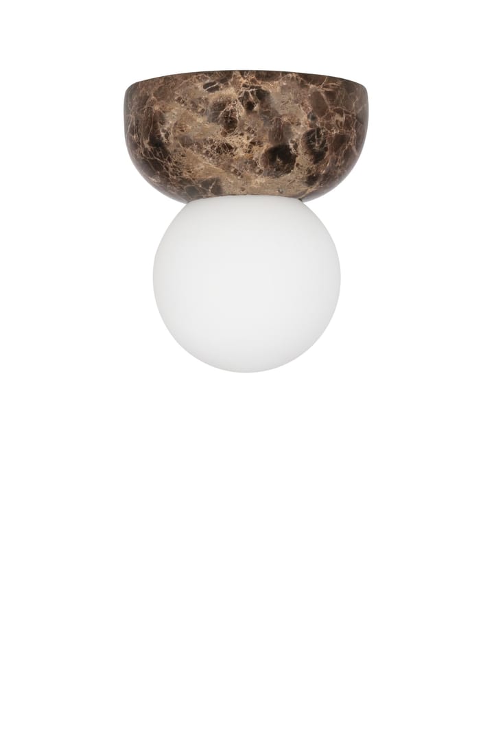 Torrano vägglampa/plafond 13 cm, Brun Globen Lighting