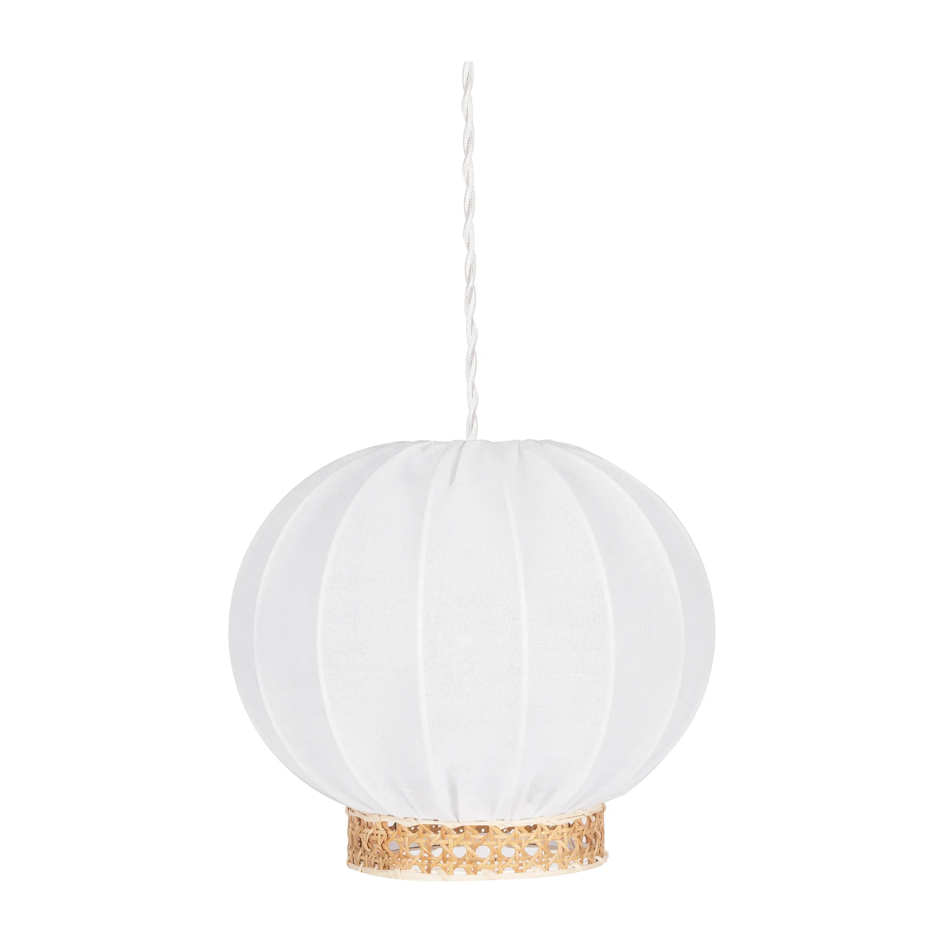 Yokohama pendel Ø30 cm, Vit-natur Globen Lighting