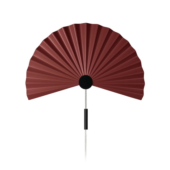 Zen vägglampa 35 cm, Maroon-black Globen Lighting
