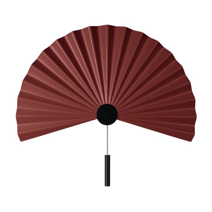 Zen vägglampa 35 cm, Maroon-black Globen Lighting
