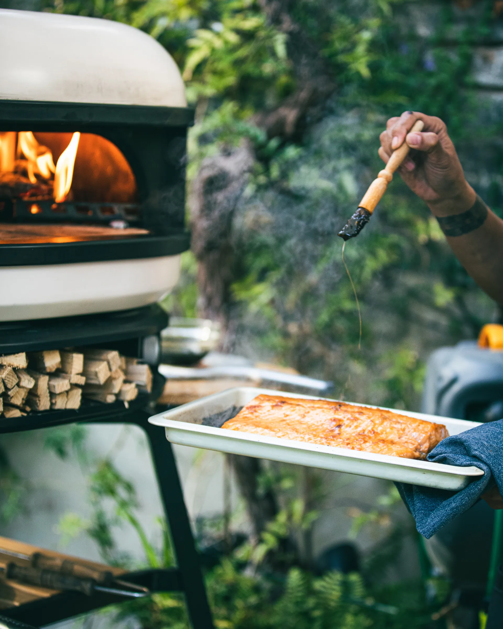 Gozney dome dual fuel pizzaugn, Benvit Gozney