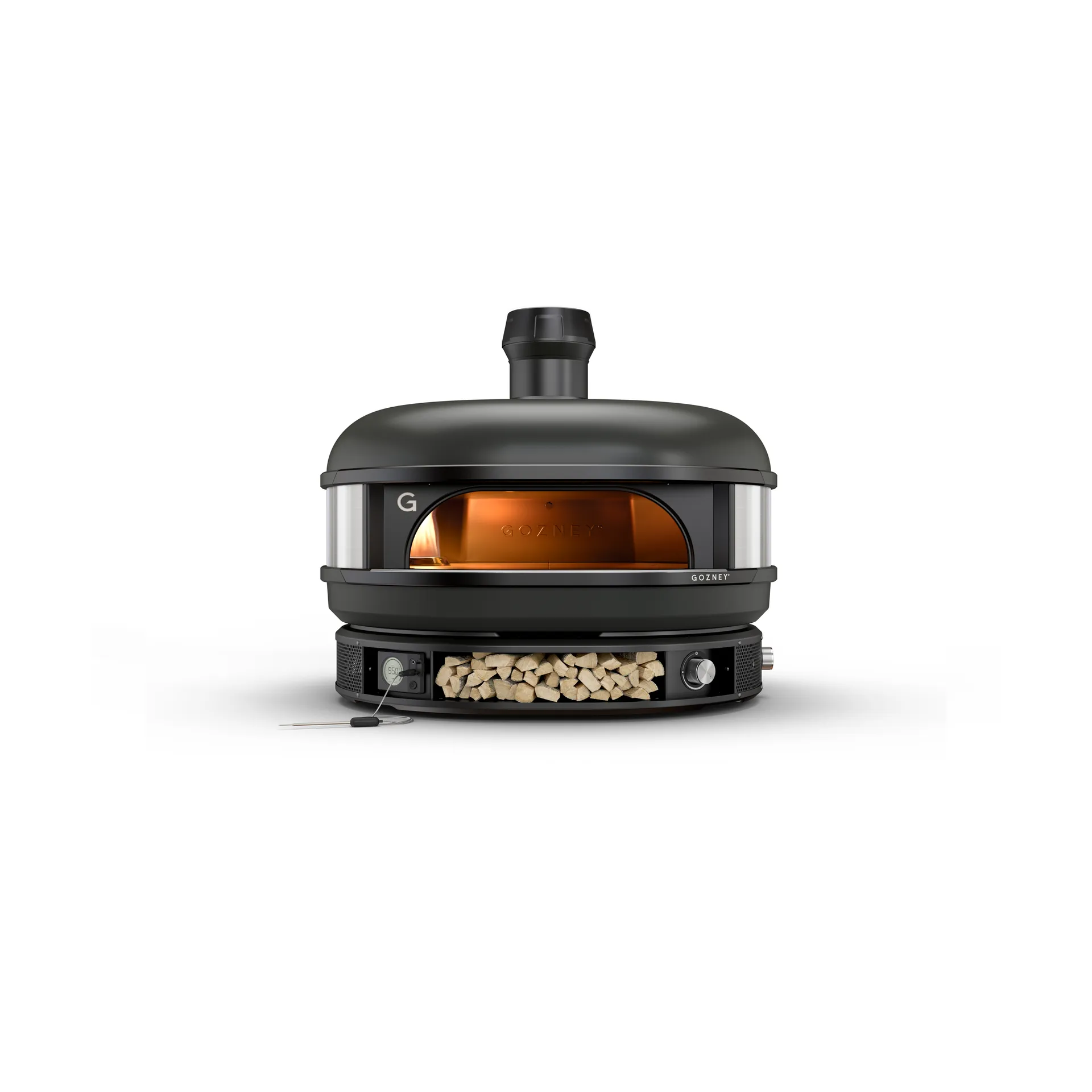 Gozney dome dual fuel pizzaugn, Svart Gozney