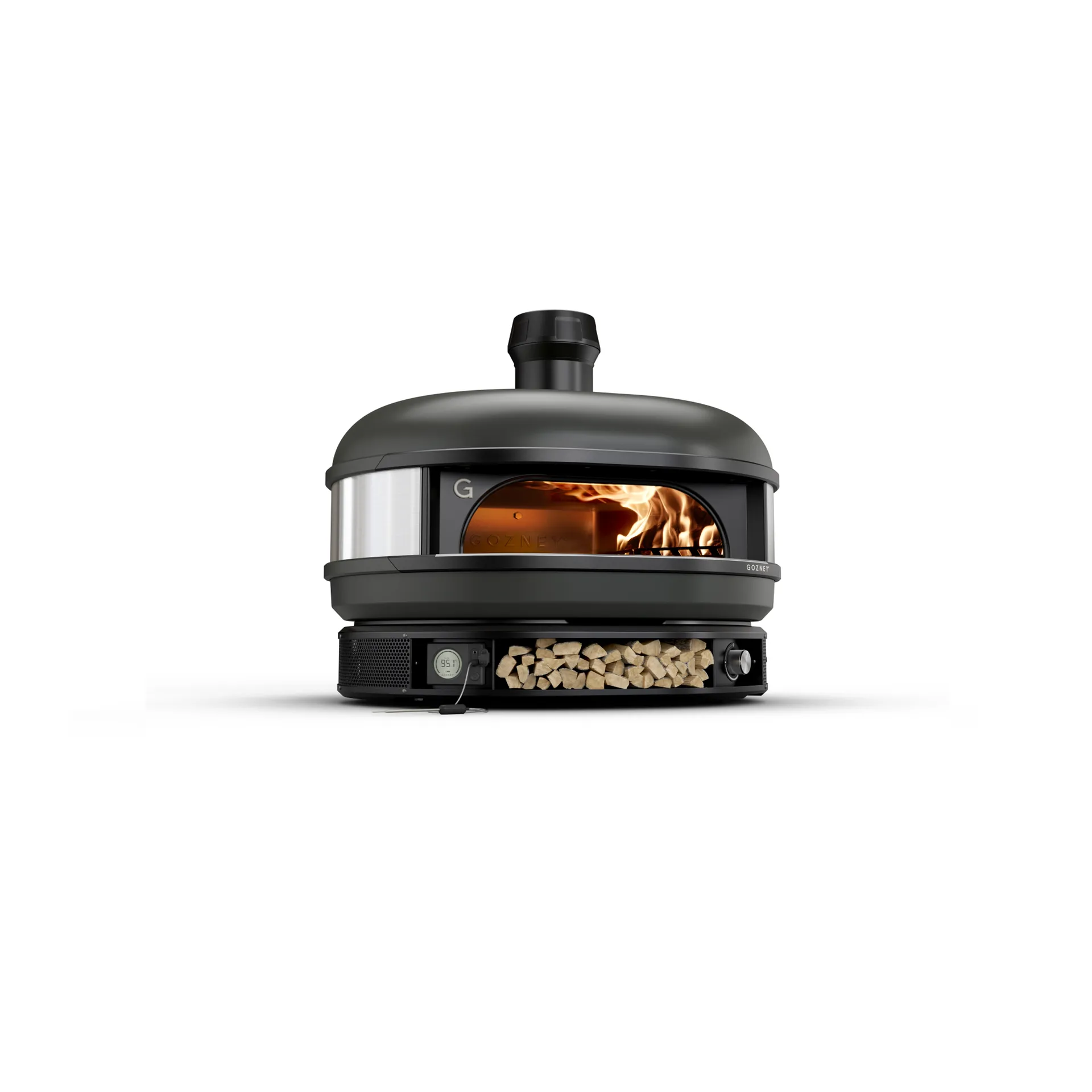 Gozney dome dual fuel pizzaugn, Svart Gozney