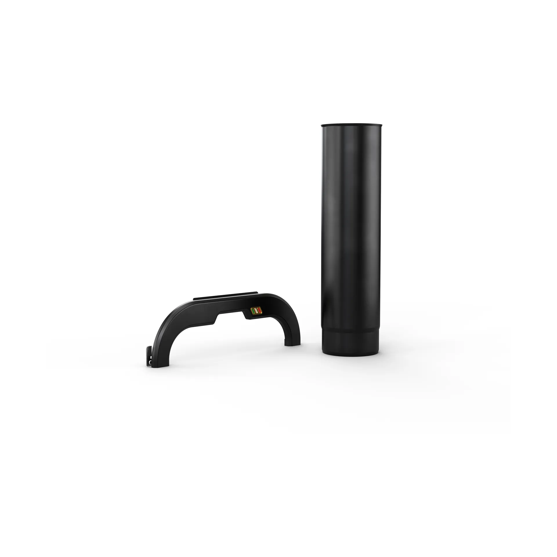 Neapolitan Arch flue extension värmeförstärkare, Svart Gozney