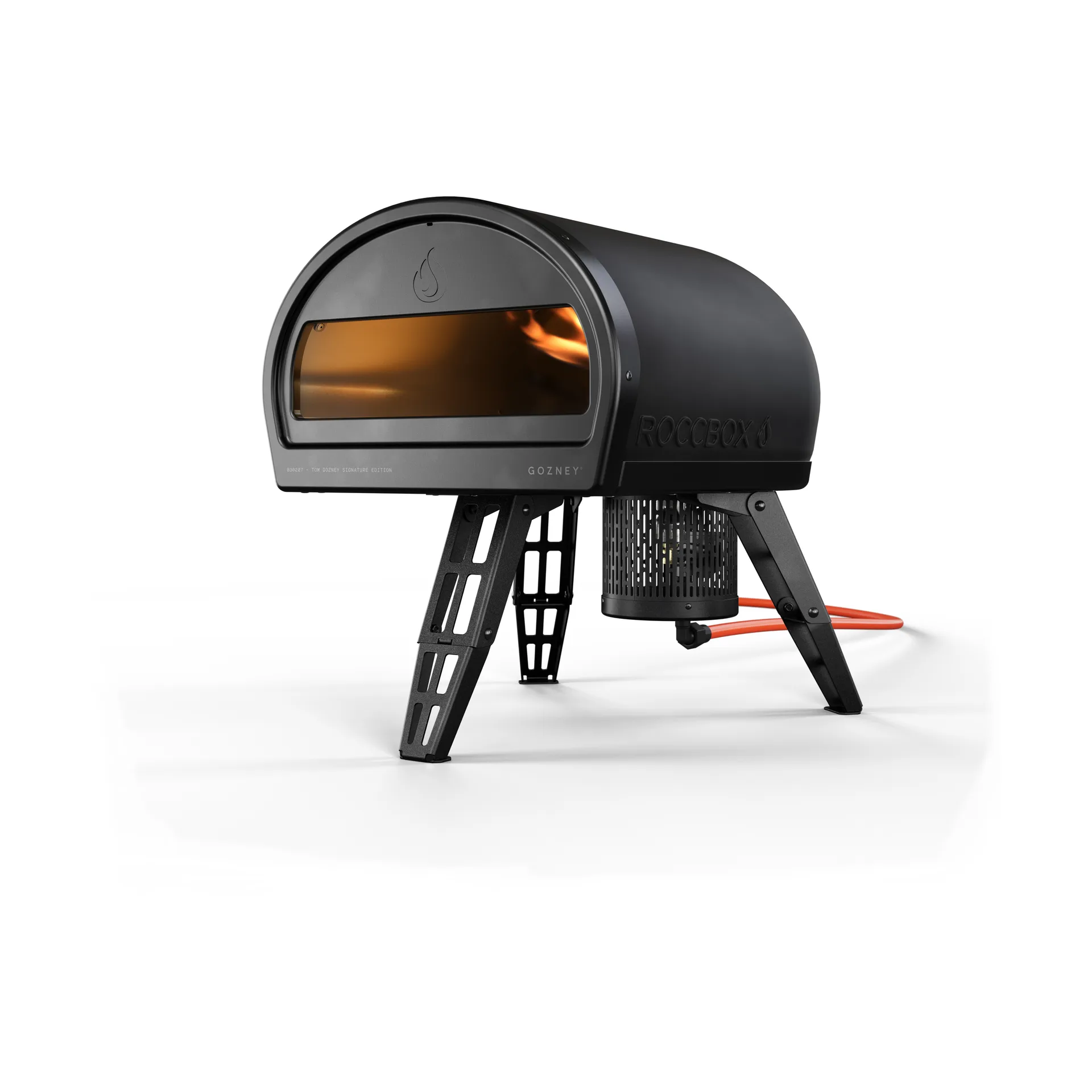 Roccbox gasbrännare pizzaugn, Svart Gozney