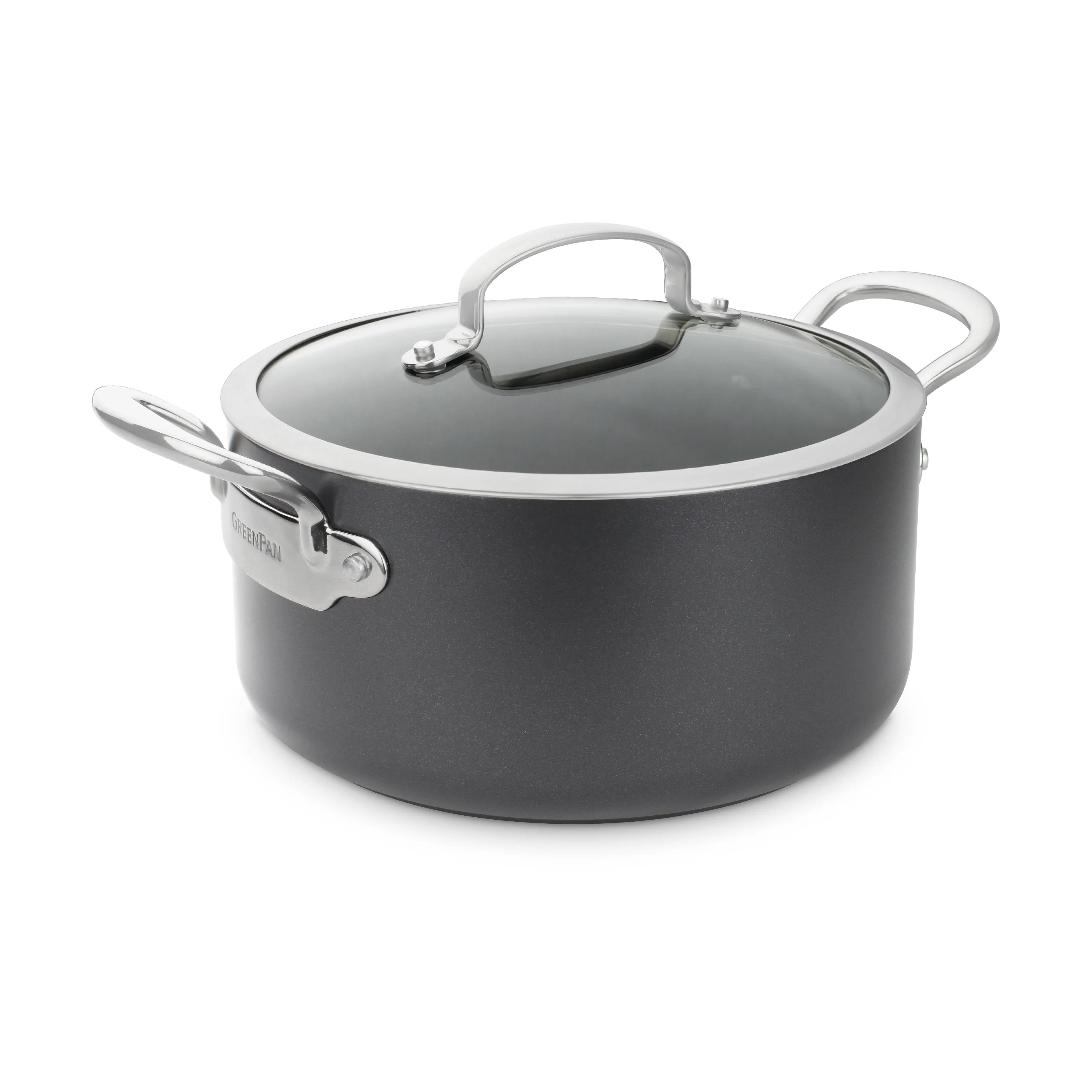 GreenPan Barcelona gryta med lock, 5,1 l