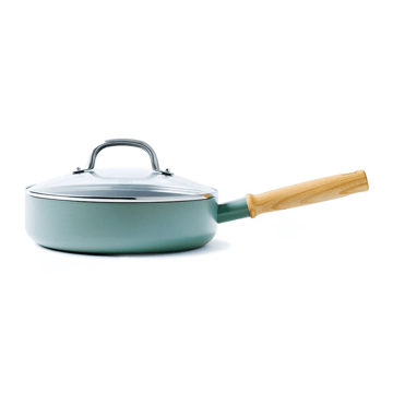 Läs mer om GreenPan Mayflower Pro traktörpanna 24 cm Grönblå