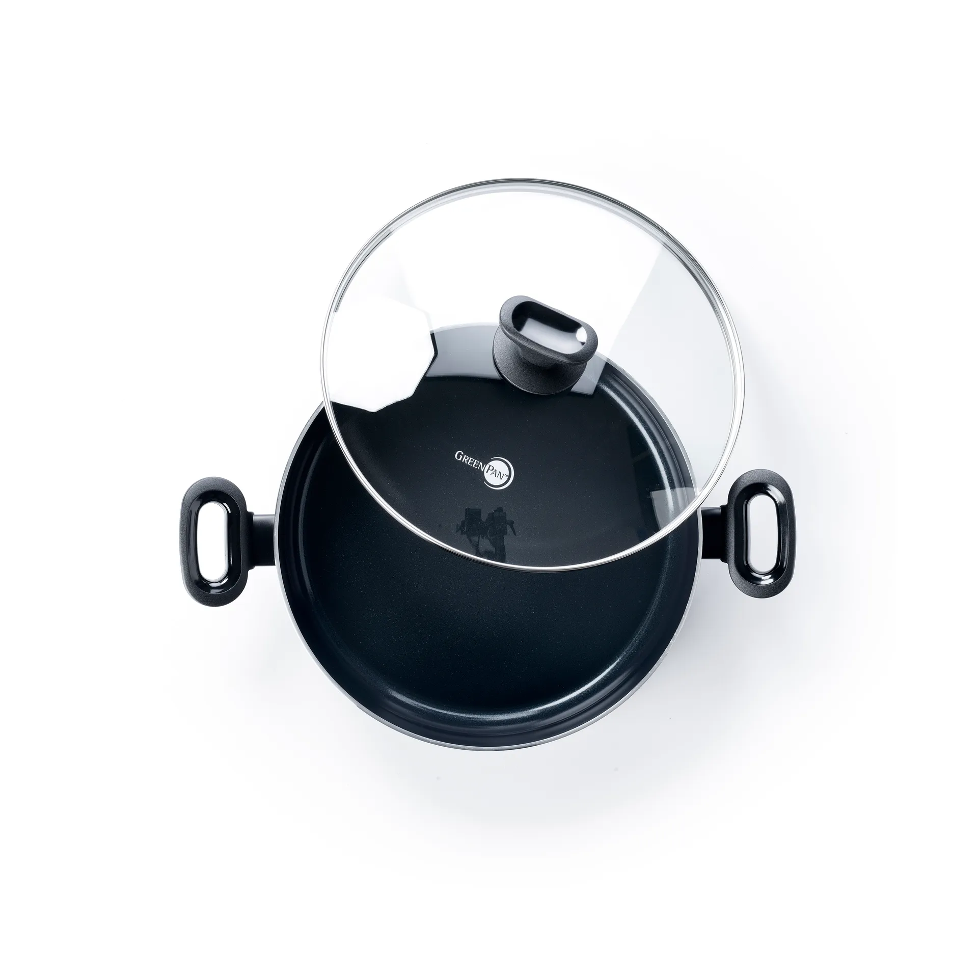 Torino traktörpanna med lock, 28 cm GreenPan