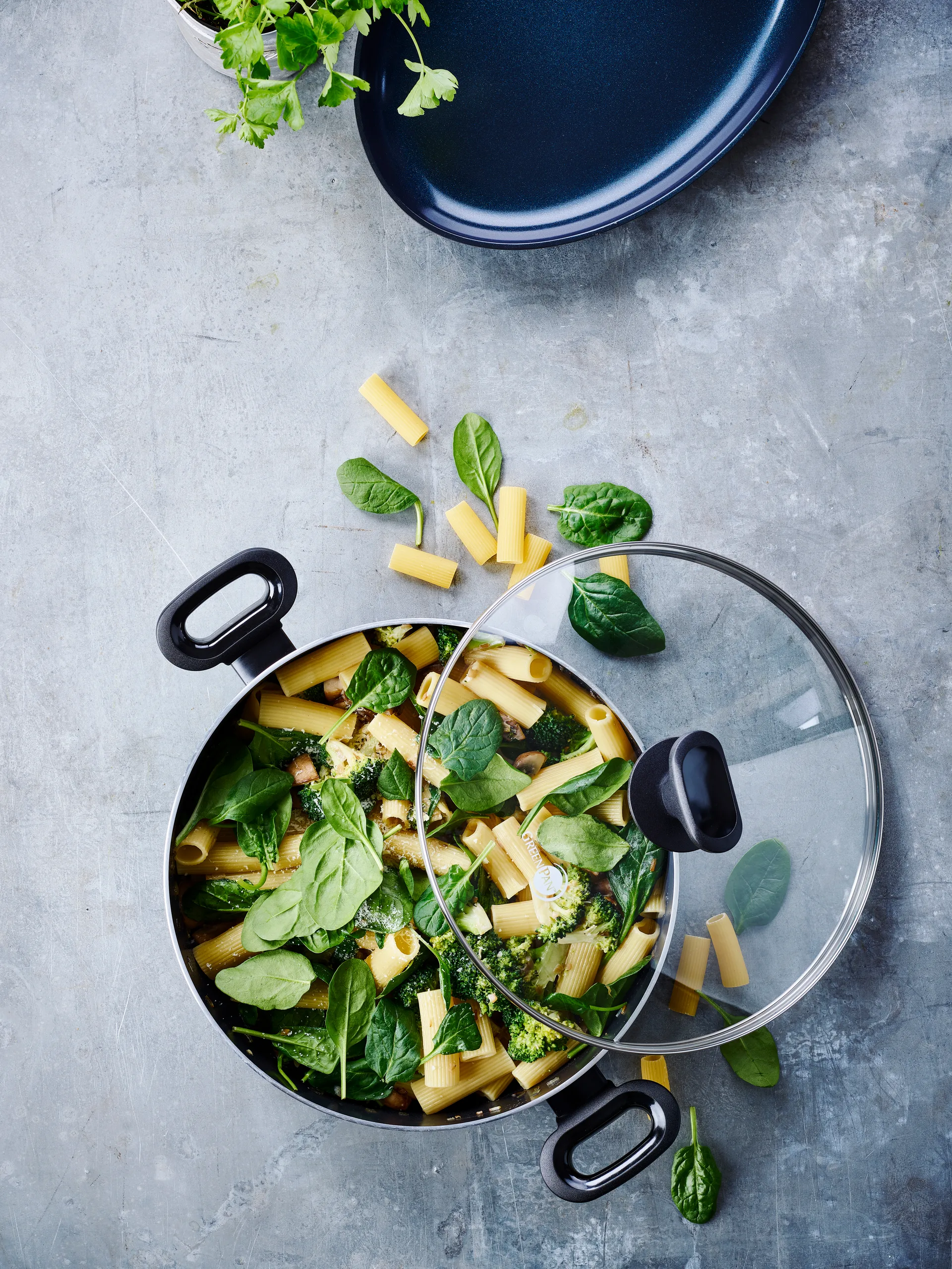 Torino traktörpanna med lock, 28 cm GreenPan