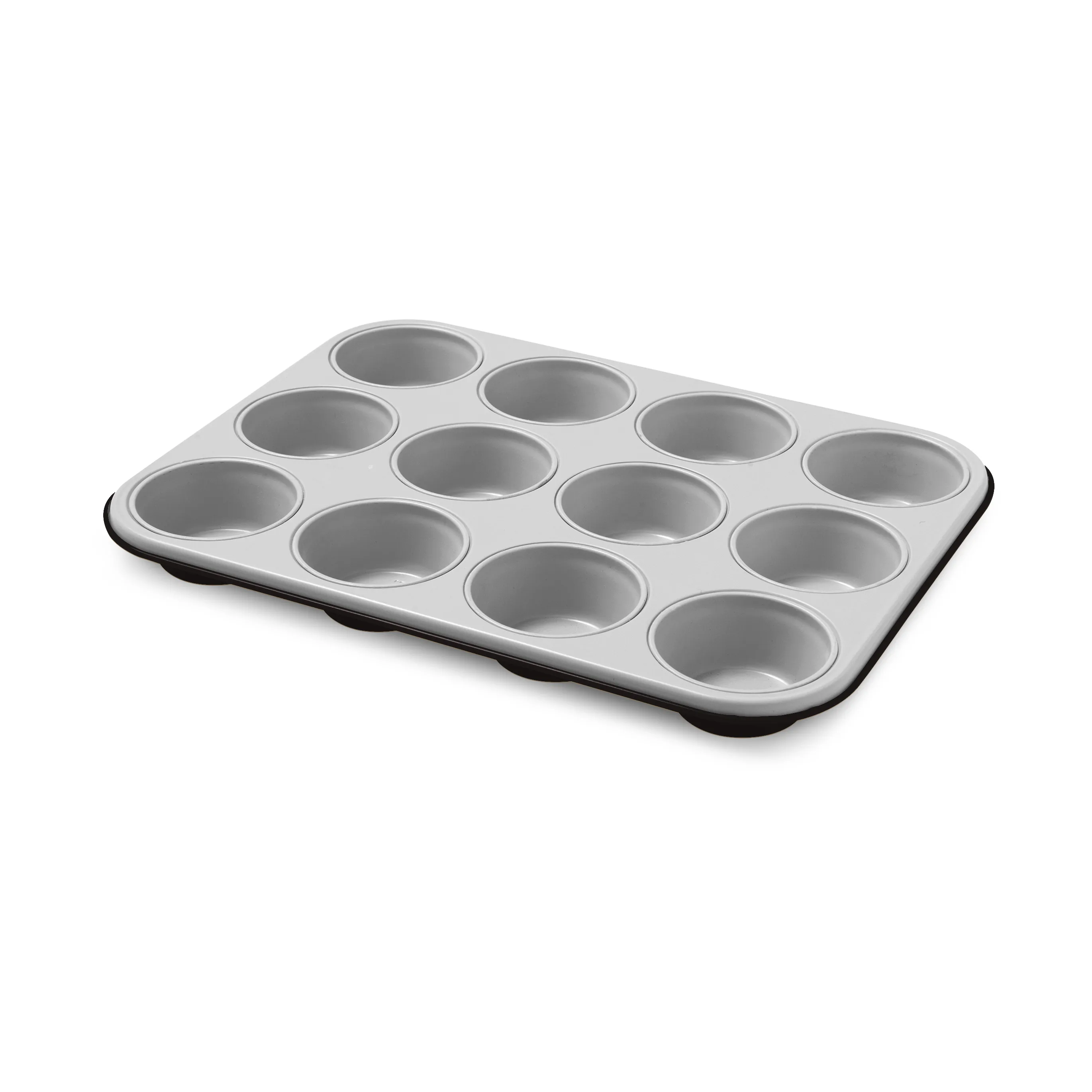 Guardini Silver Eligance muffinsplåt, Stål, 12 muffins, 27x35 cm