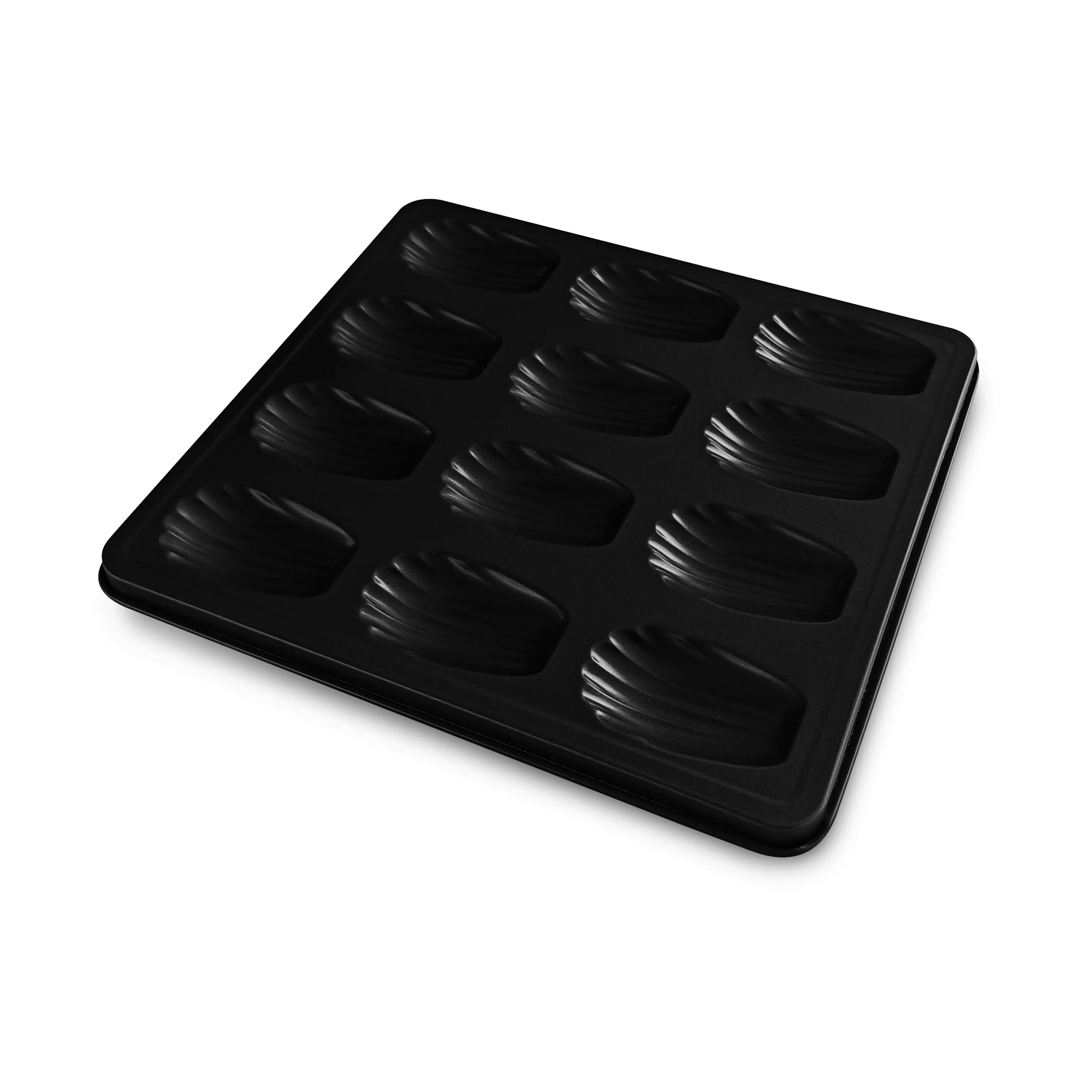 Guardini Sweet Magic madeleineform, Stål, 12 bitar, 26,5x24,5 cm