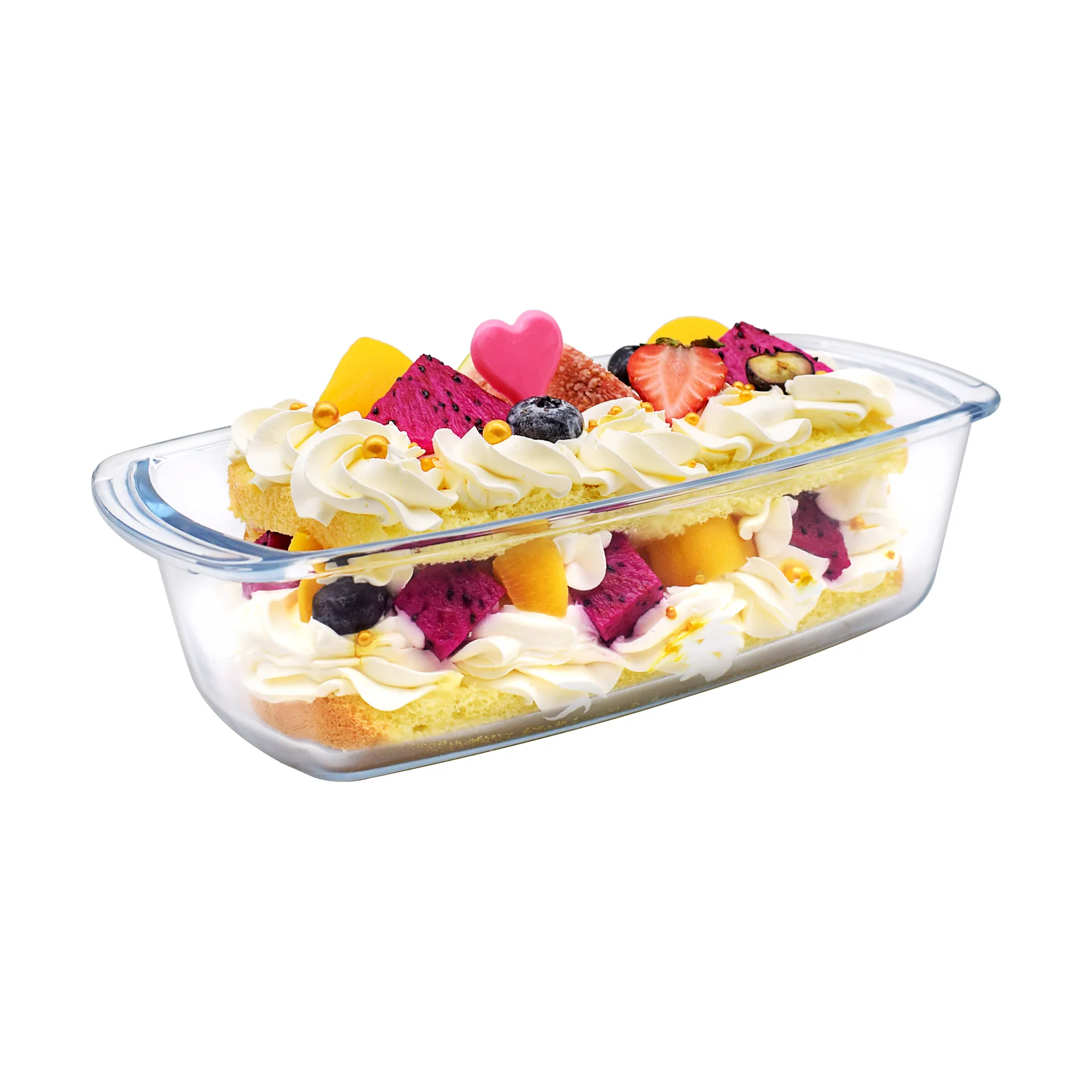 Vetro brödform, Glas, 27x14 cm Guardini