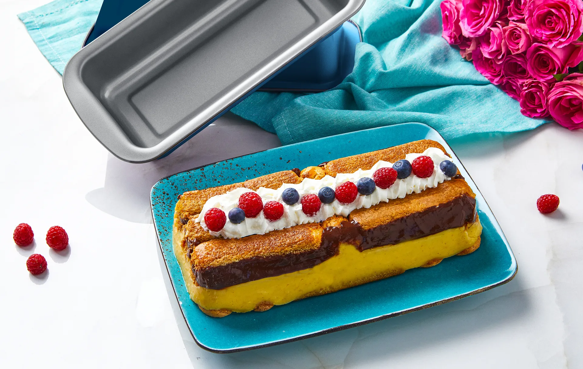 Xbake brödform, Stål, 25x11x6,4 cm Guardini