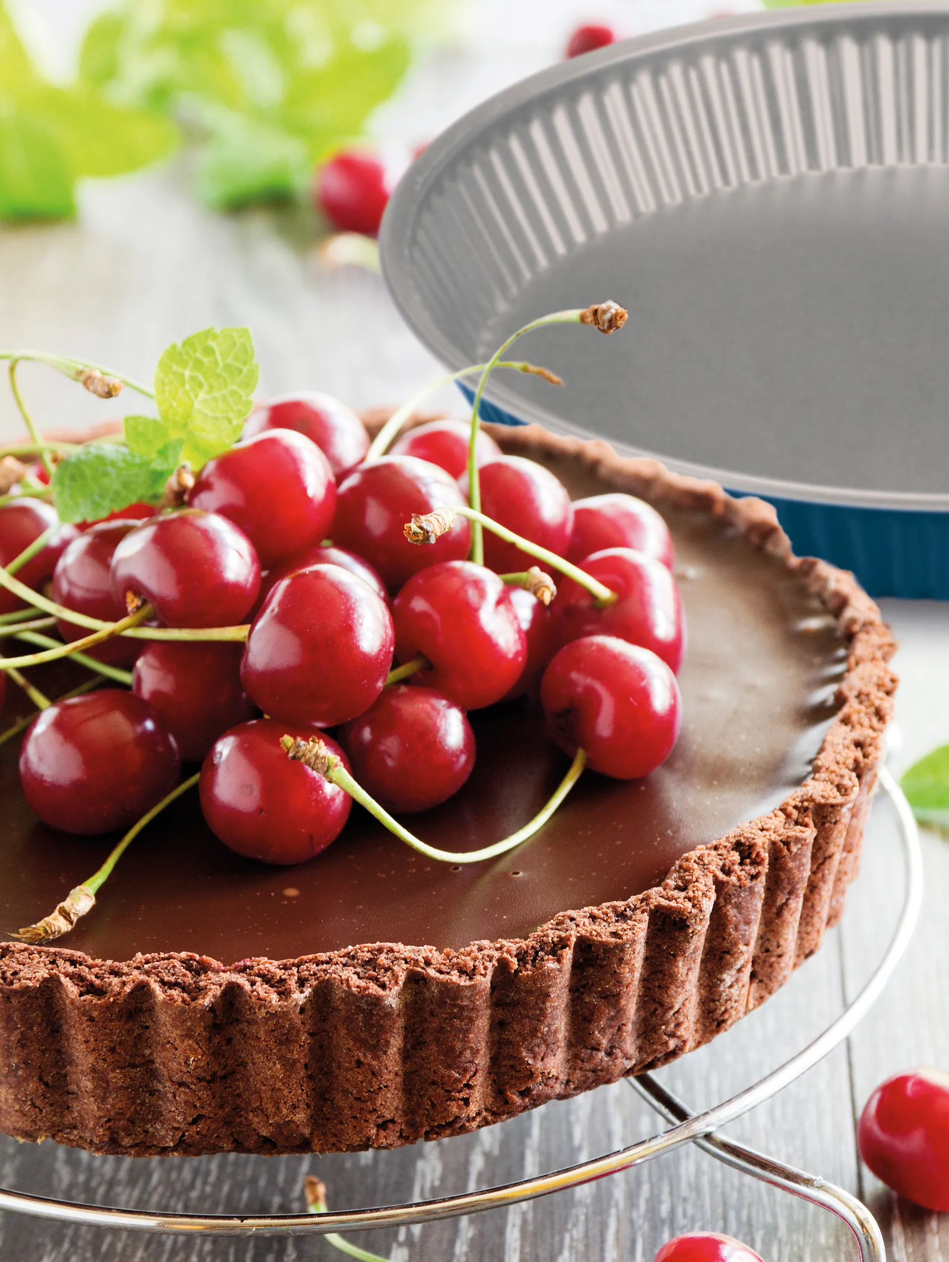 Xbake pajform, Stål, rund, Ø28x4 cm Guardini