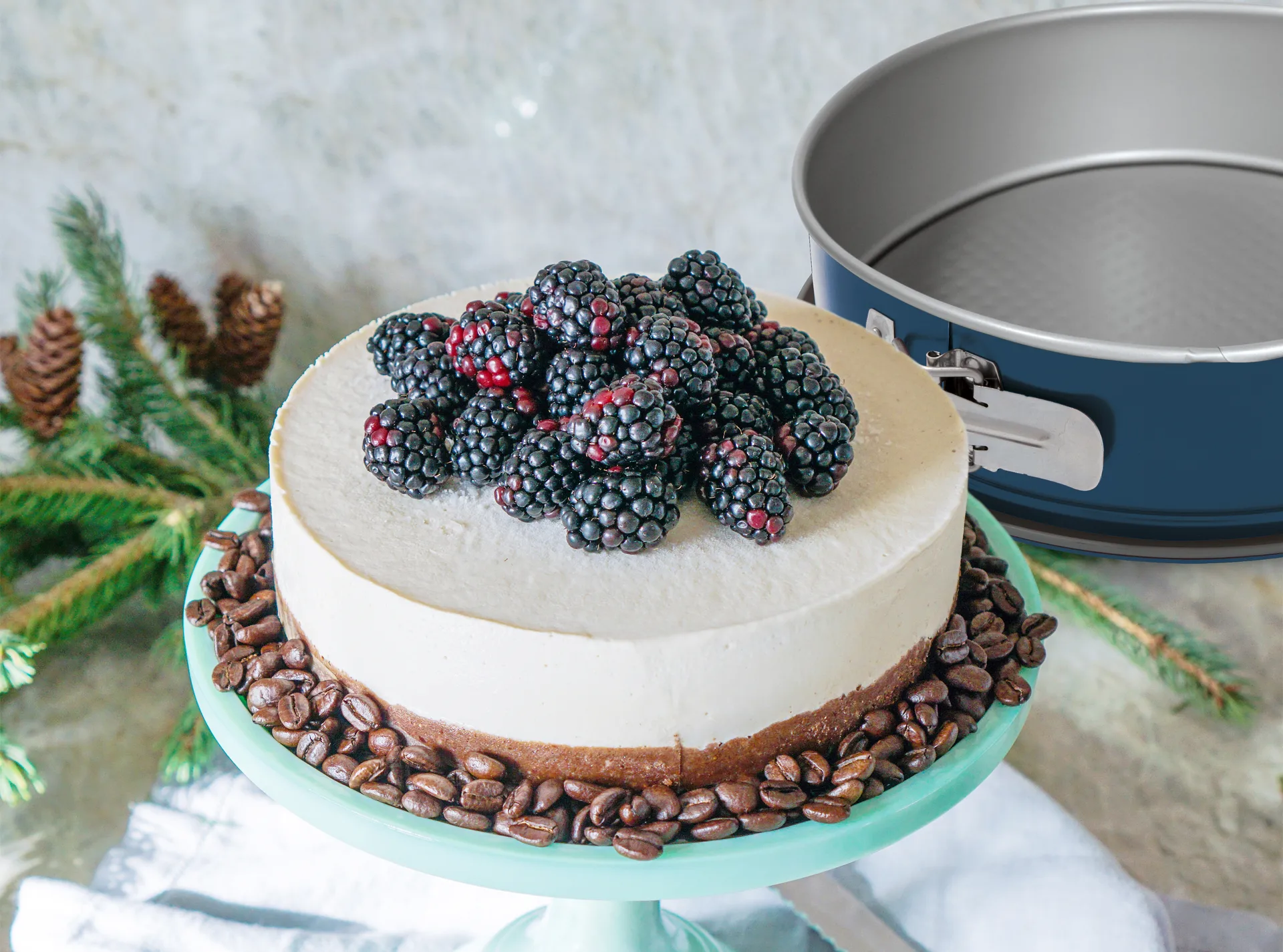 Xbake springform, Stål, Ø24 cm Guardini