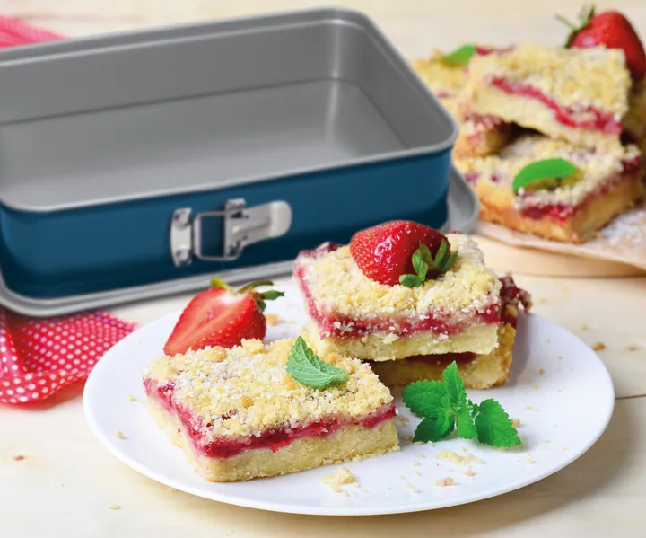 Xbake springform - Stål, rektangulär, 27x19x7 cm - Guardini