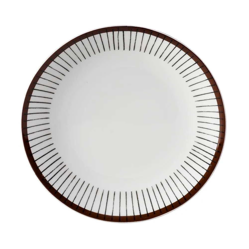 Gustafsbergs Porslinsfabrik Ribb tallrik &Oslash; 18 cm