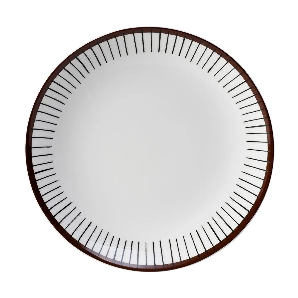 Gustafsbergs Porslinsfabrik Ribb tallrik &Oslash; 22 cm