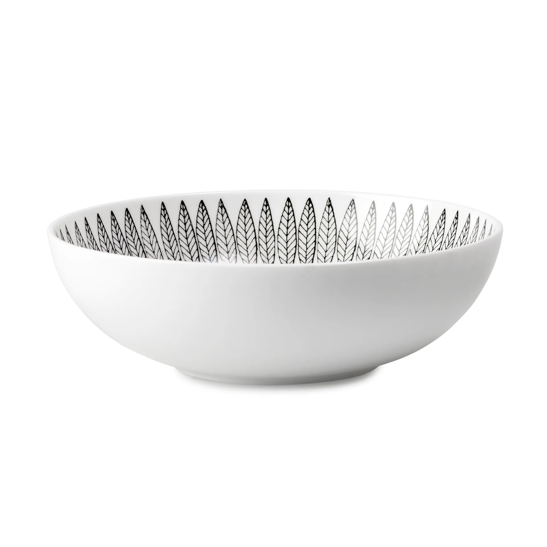 Gustafsbergs Porslinsfabrik Svart Salix sk&aring;l 17 cm svart