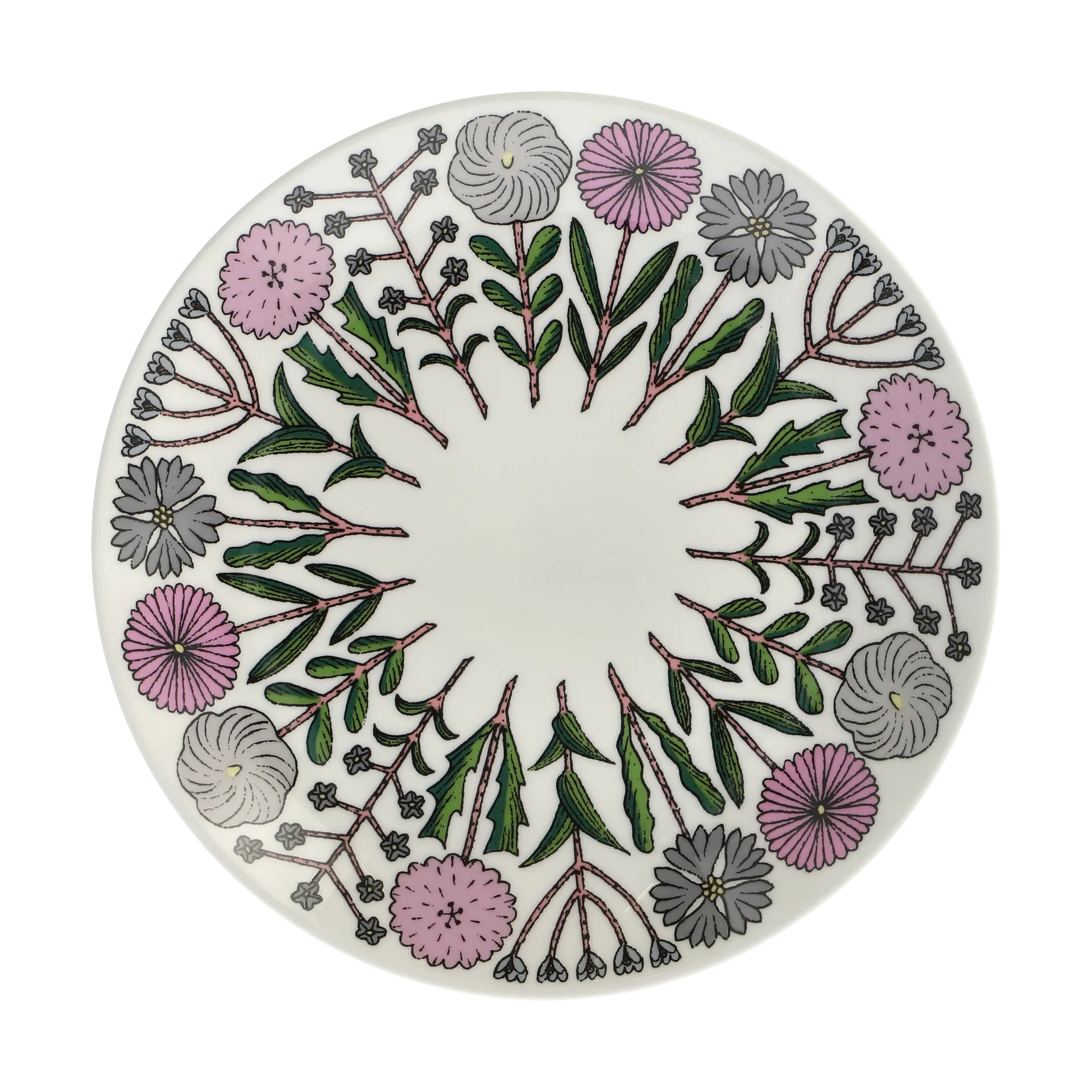 Maj tallrik Ø22 cm, Rosa Gustavsbergs Porslinsfabrik