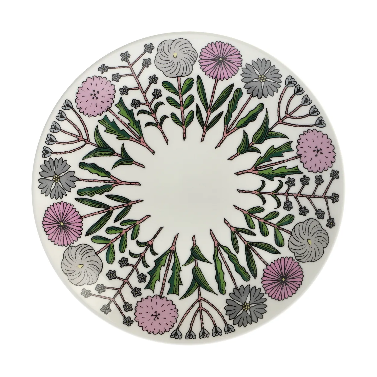 Gustavsbergs Porslinsfabrik Maj tallrik &Oslash;22 cm Rosa