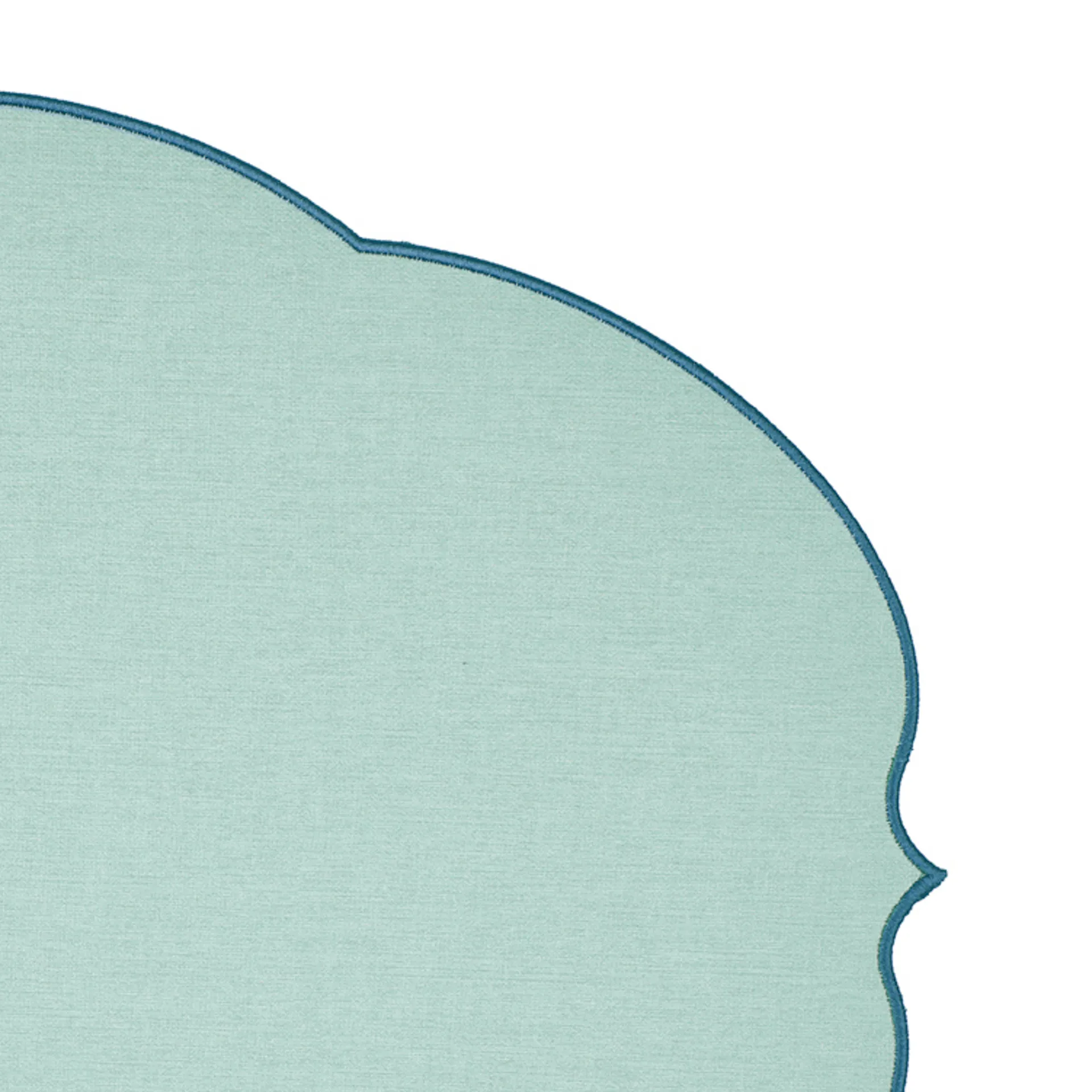 Flowers bordstablett, Dusty light blue Guzzini