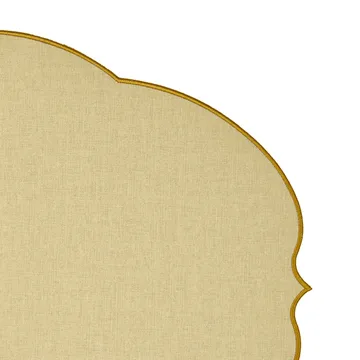 Flowers bordstablett - Dusty yellow - Guzzini