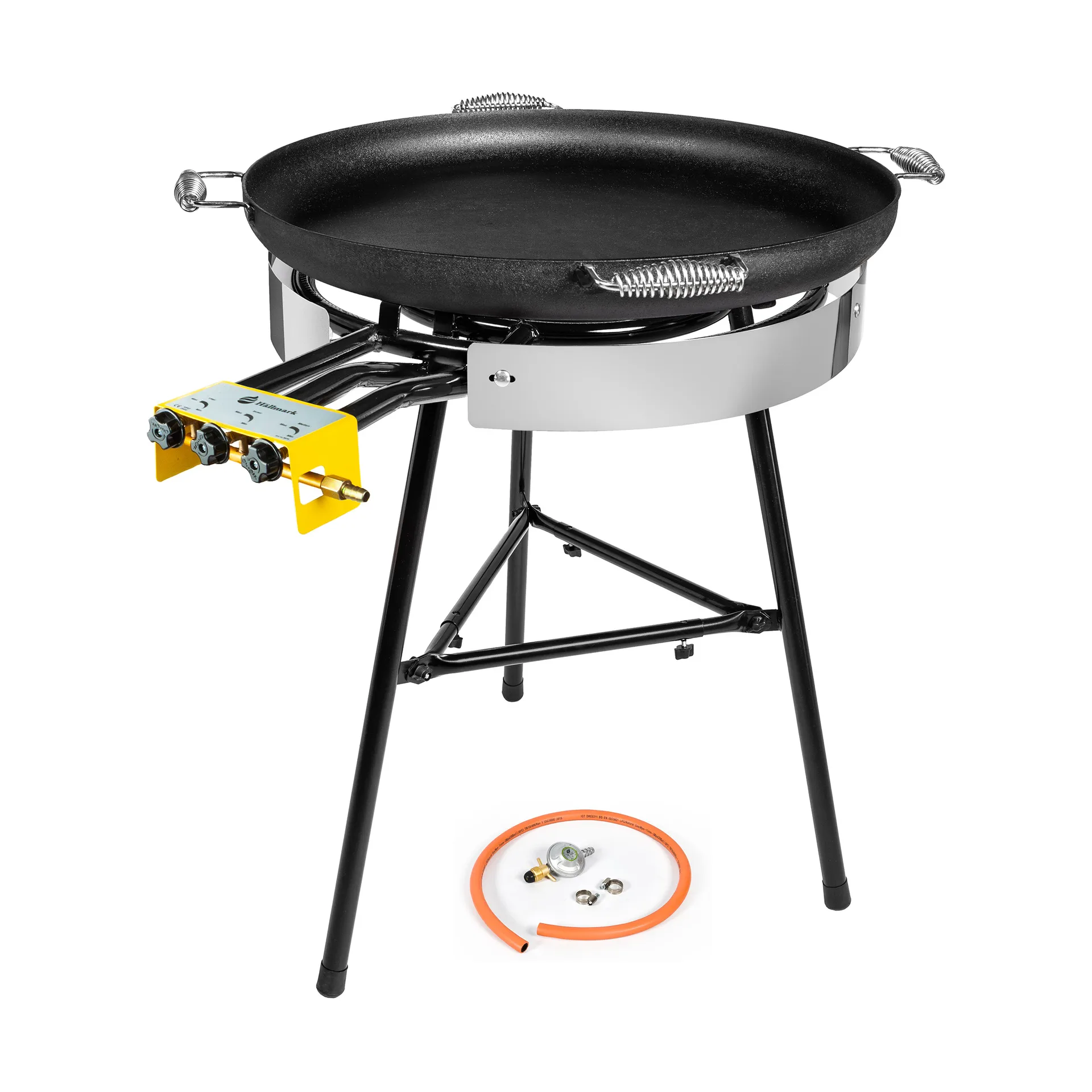 Hällmark traktörhäll set med regulator Ø70 cm, Svart Hällmark