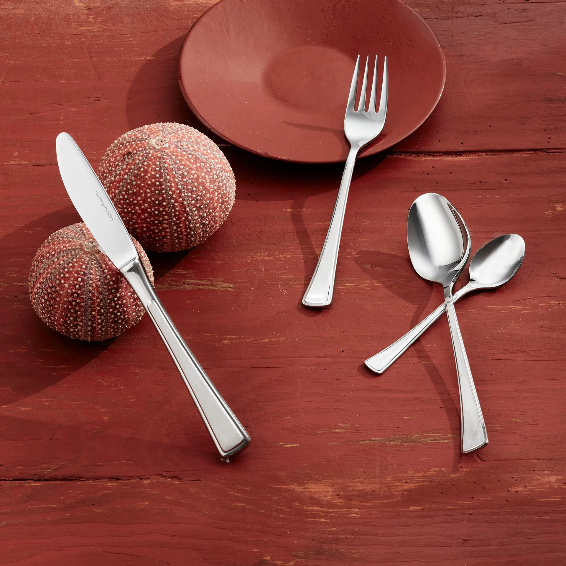 Ramona dessertset 7 delar, rostfritt stål Hardanger Bestikk