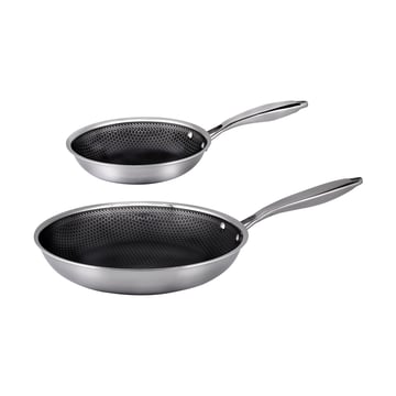 Hâws Hâws Santo hybrid coating stekpanneset 2 delar Rostfritt stål