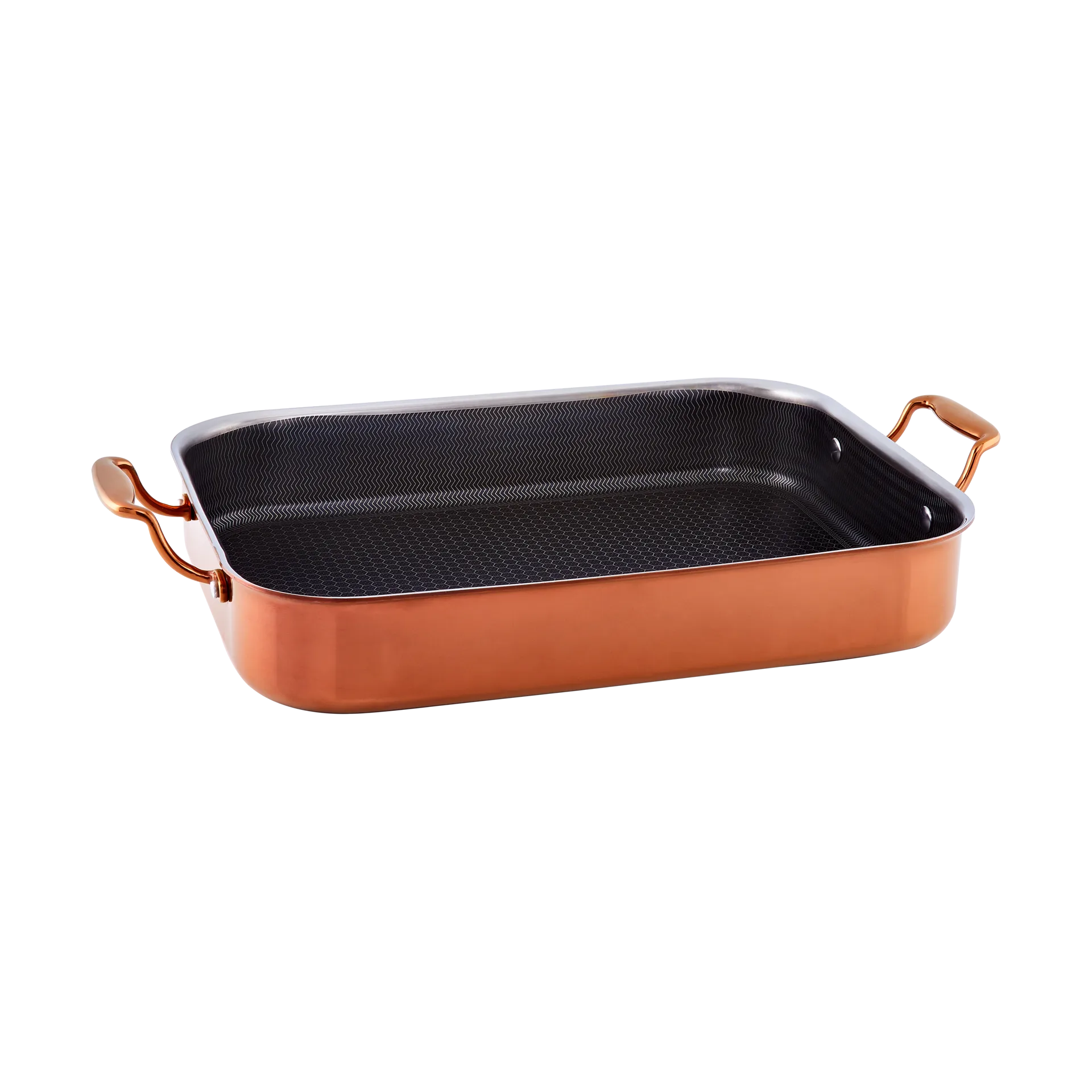 Hâws Santo roaster ugnsform hybrid coating rose gold, 31x25 cm Hâws
