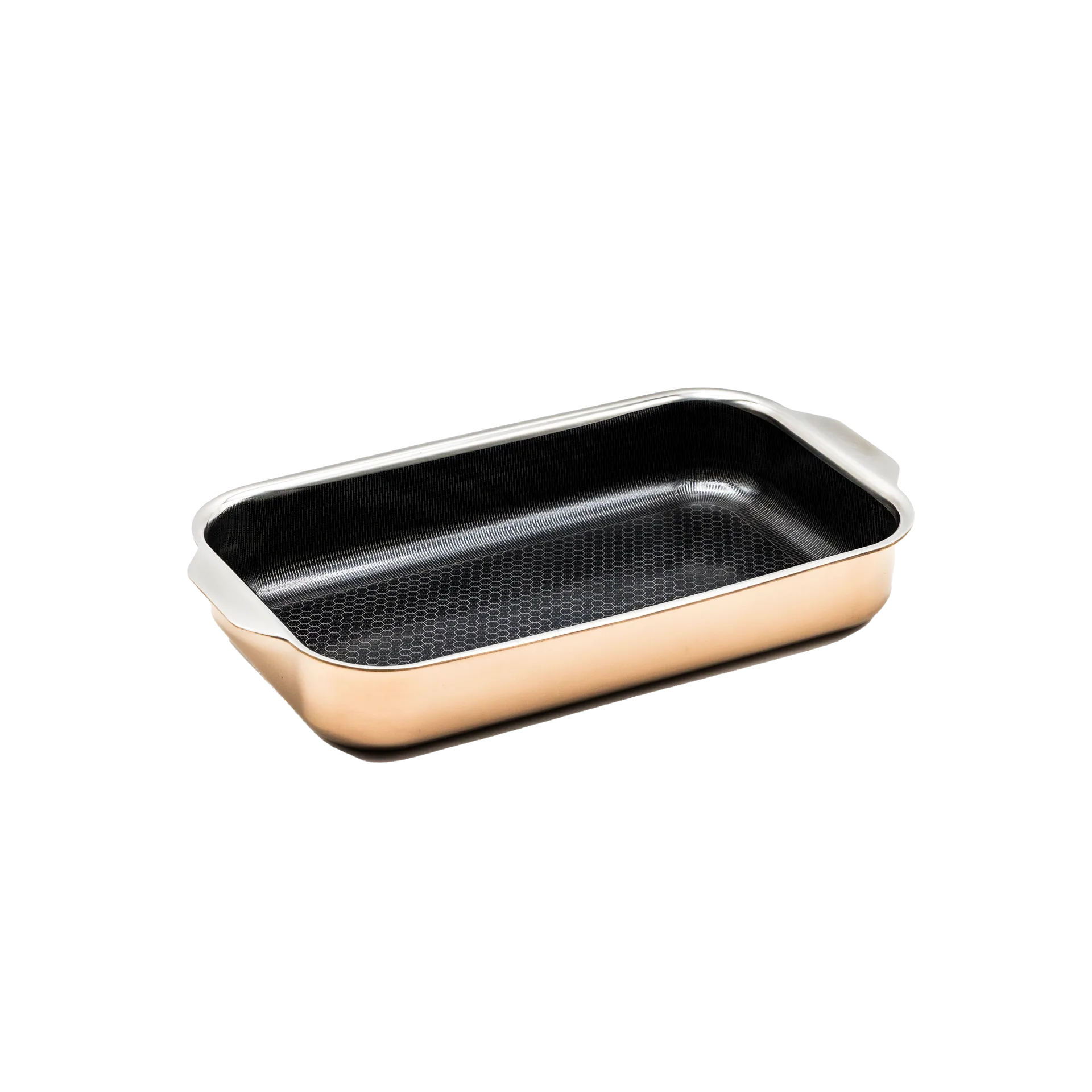 Hâws Santo roaster ugnsform hybrid coating rose gold, 32x18 cm Hâws
