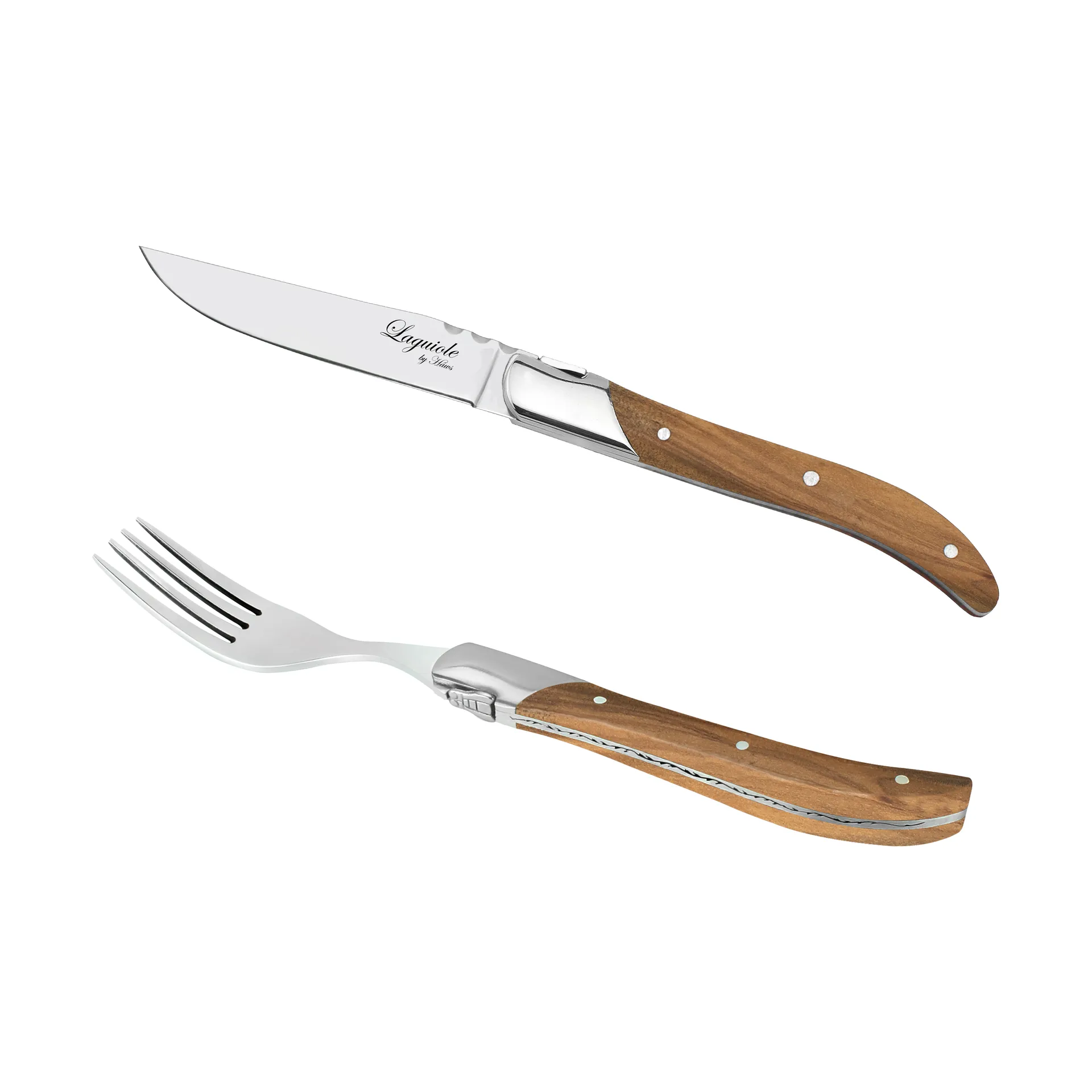 Laguiole By Hâws grillbestick 12-delar, Olive Hâws