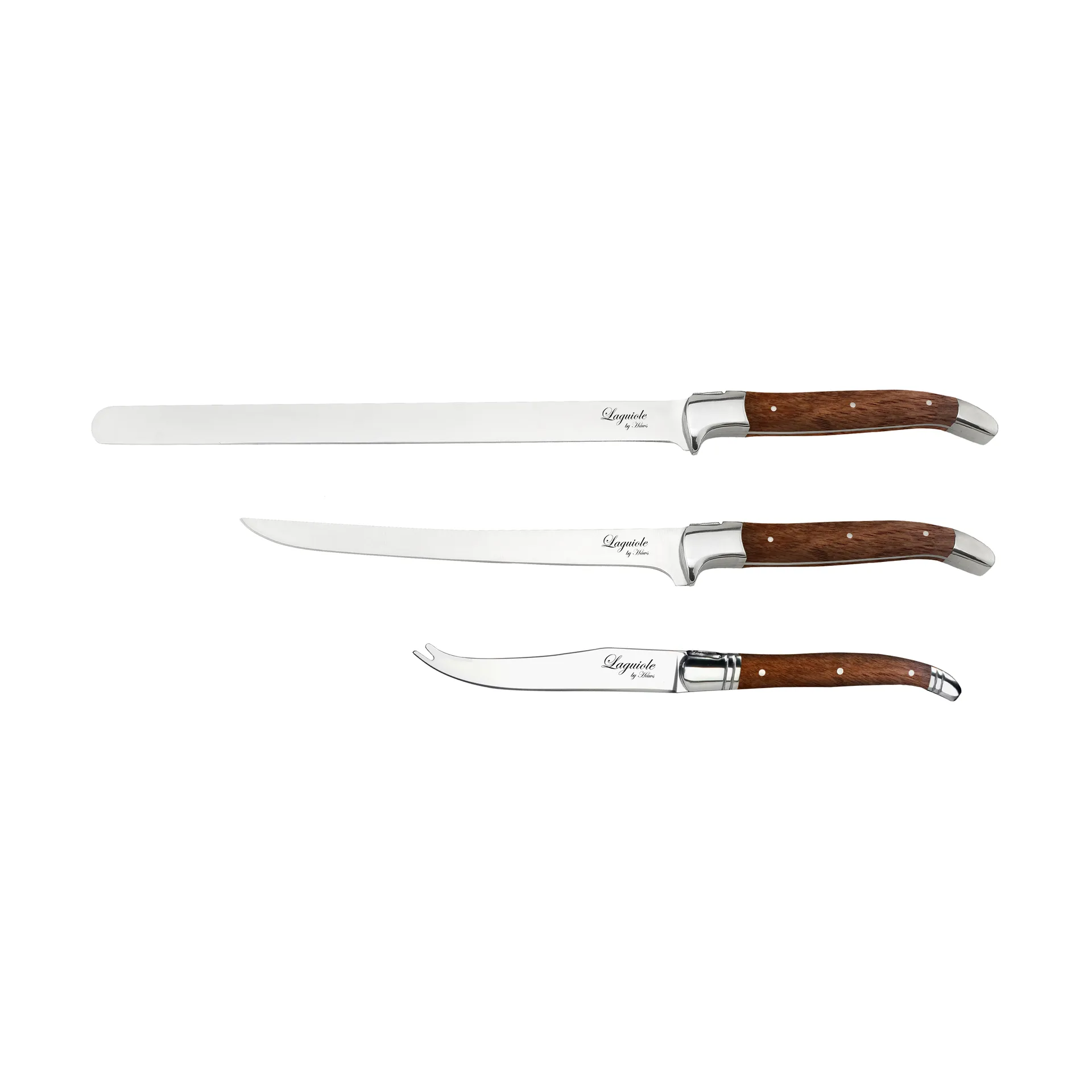 Laguiole By Hâws knivset 3-delar, Rosewood Hâws