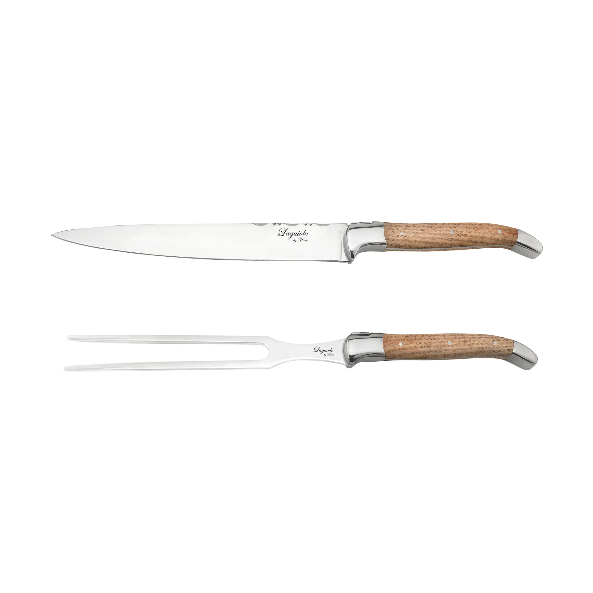 Laguiole By Hâws trancherset 2-delar, Oak Hâws