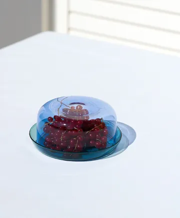 2-in-1 serveringsset skål och fat - Light blue-aqua - HAY