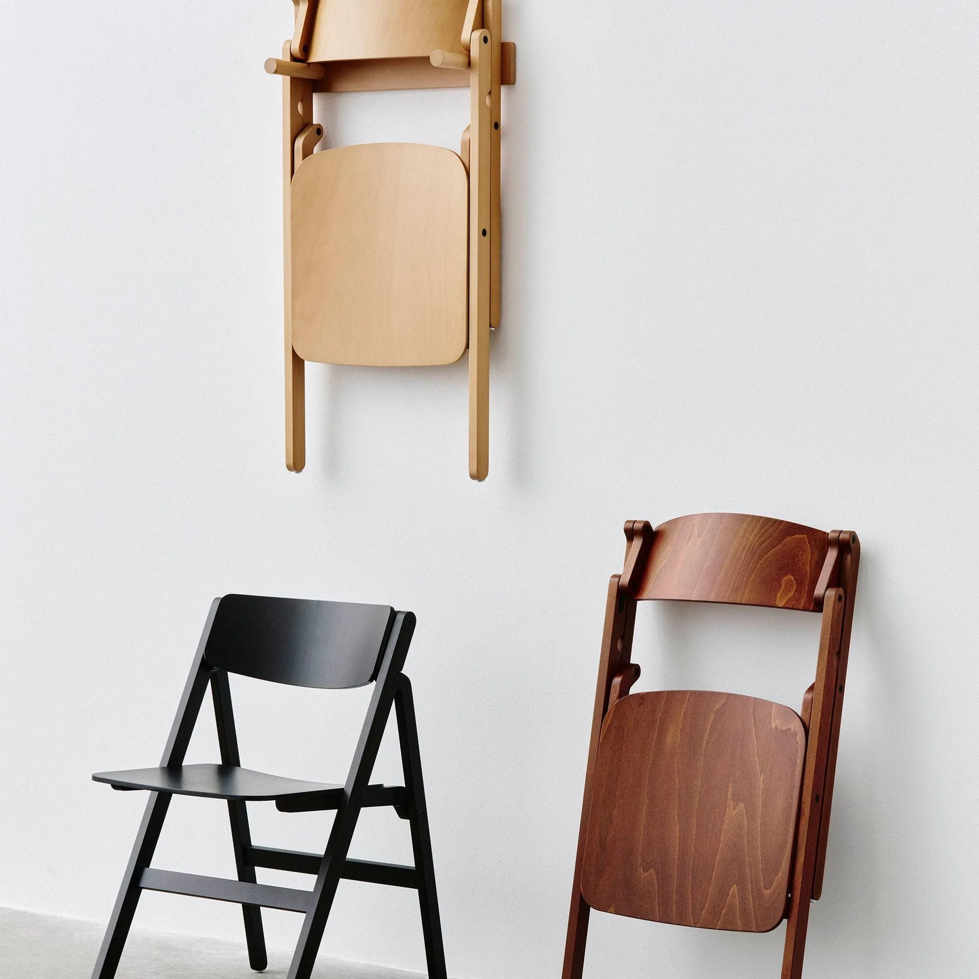 Backflip Chair stol, Bronze lackerad bok HAY Backflip Chair stol, Bronze lackerad bok HAY