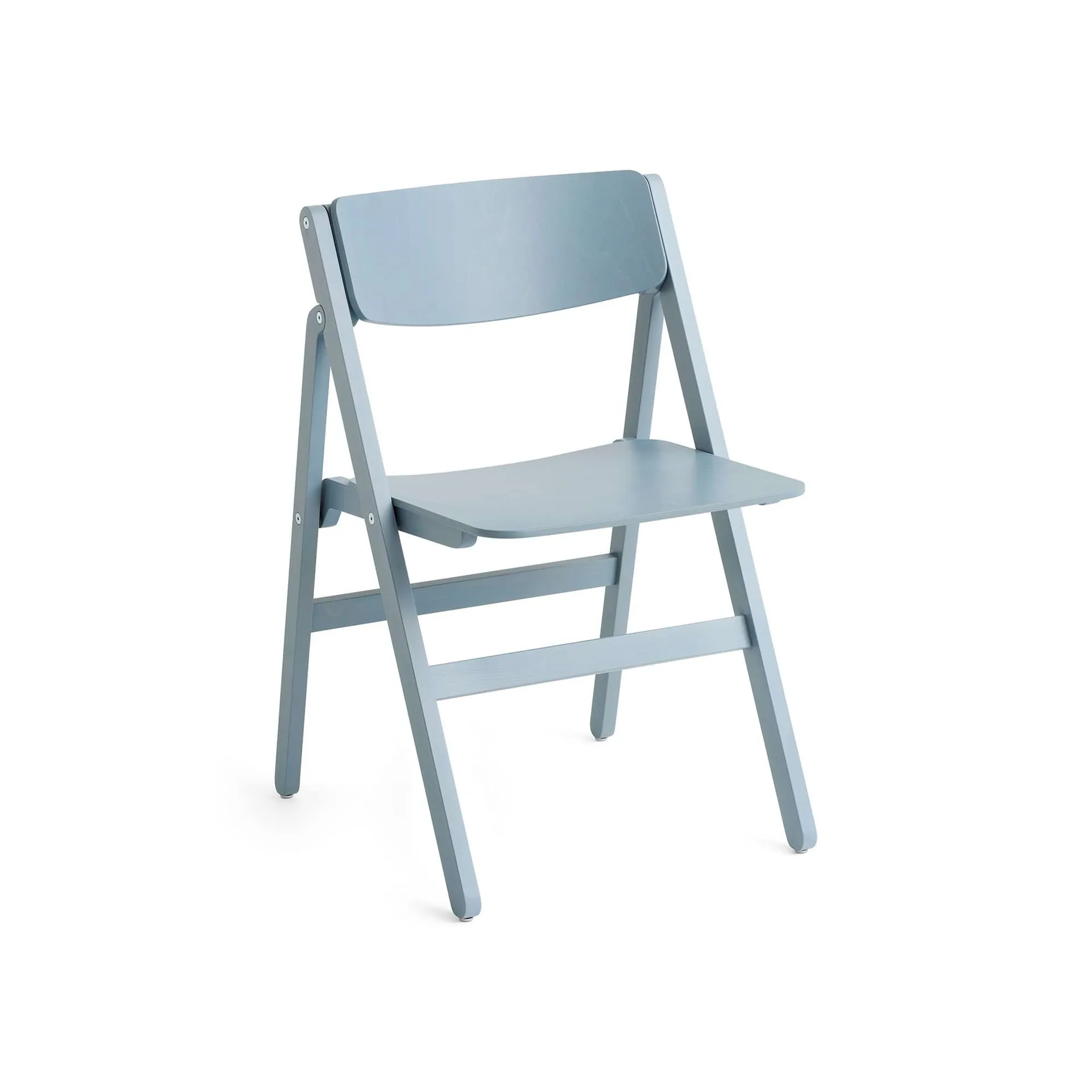 Backflip Chair stol, Cloud blue lackerad bok HAY Backflip Chair stol, Cloud blue lackerad bok HAY
