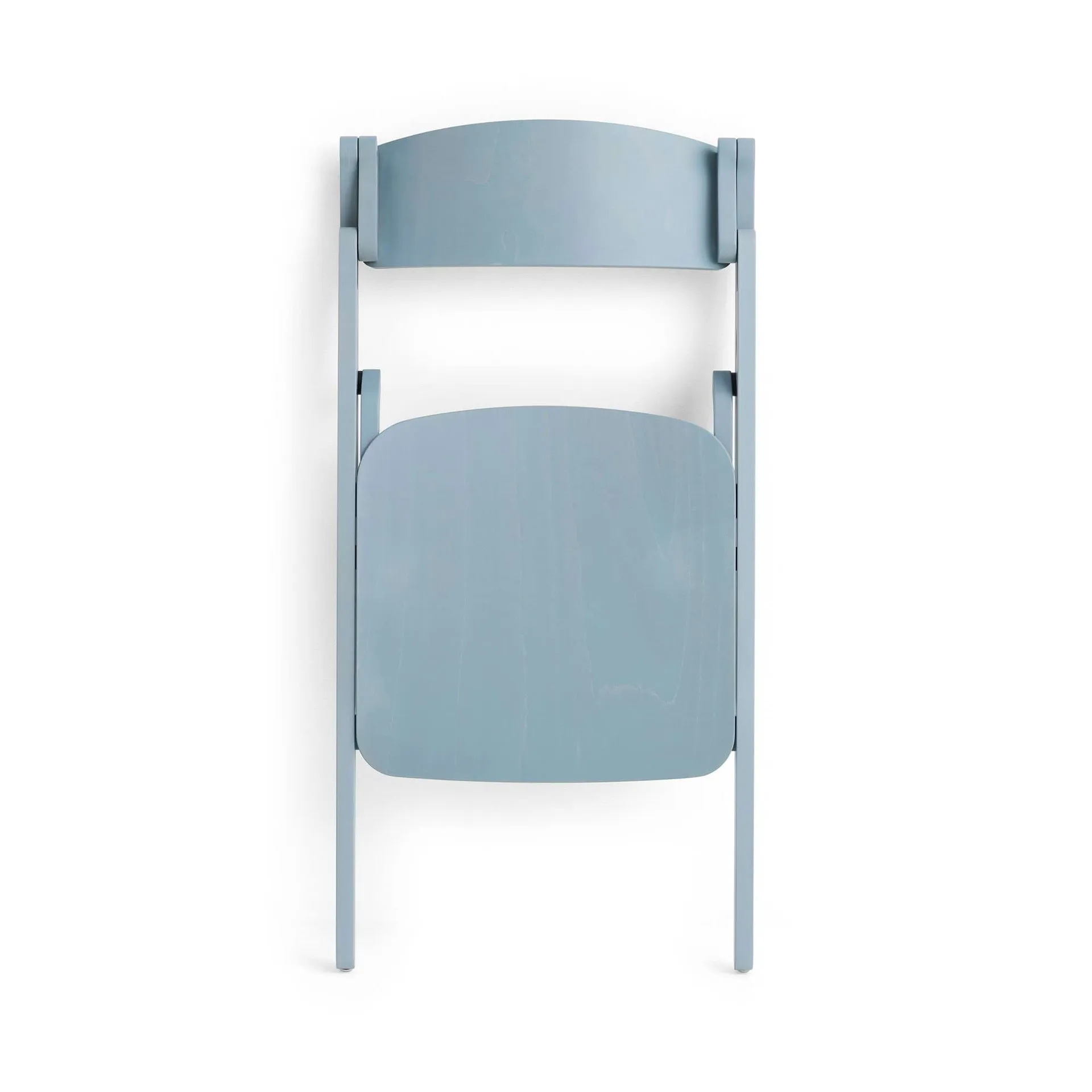 Backflip Chair stol, Cloud blue lackerad bok HAY Backflip Chair stol, Cloud blue lackerad bok HAY