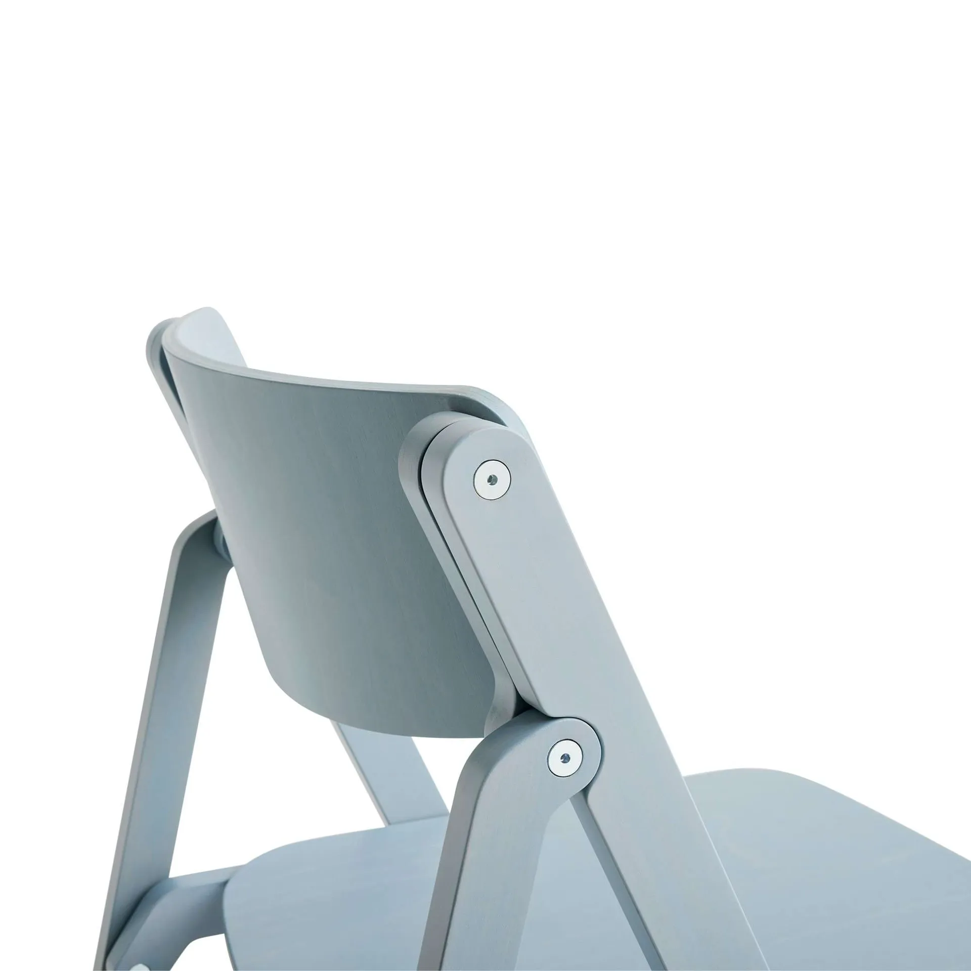 Backflip Chair stol, Cloud blue lackerad bok HAY Backflip Chair stol, Cloud blue lackerad bok HAY