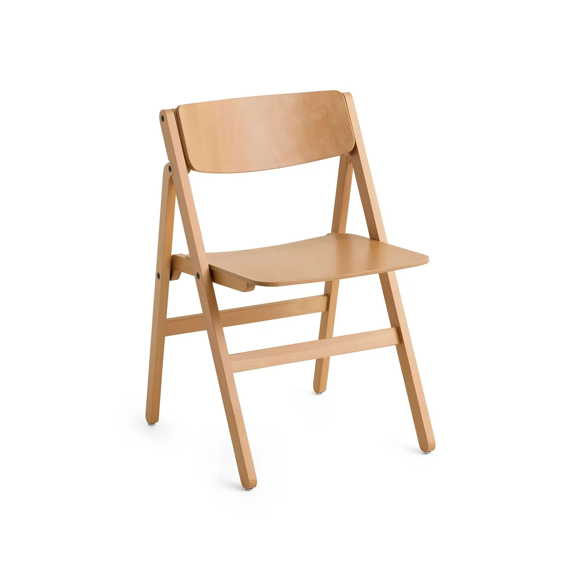 Backflip Chair stol, Golden lackerad bok HAY Backflip Chair stol, Golden lackerad bok HAY