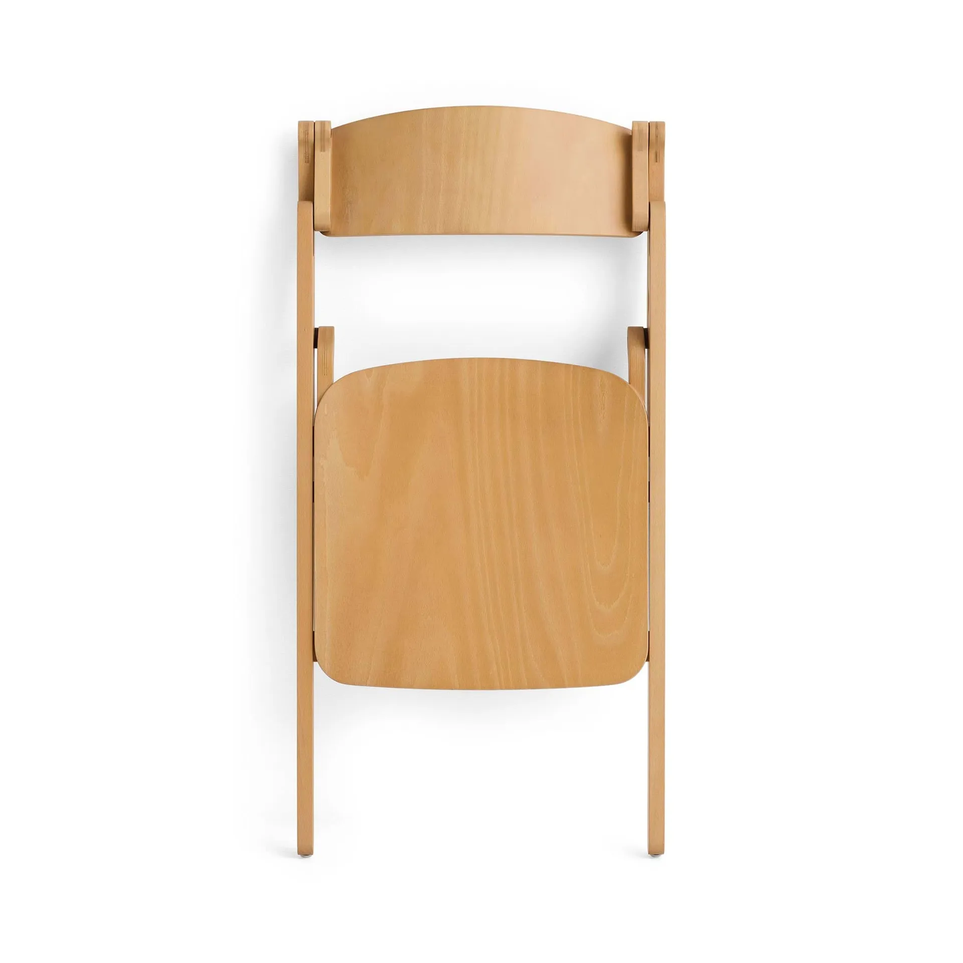 Backflip Chair stol, Golden lackerad bok HAY Backflip Chair stol, Golden lackerad bok HAY