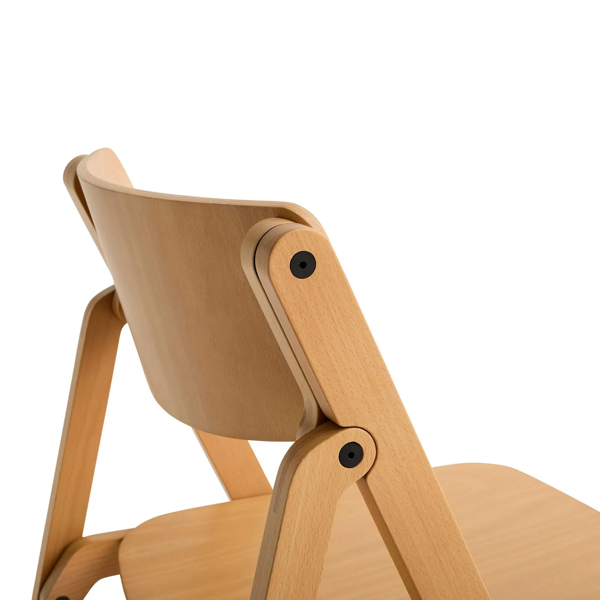 Backflip Chair stol, Golden lackerad bok HAY Backflip Chair stol, Golden lackerad bok HAY
