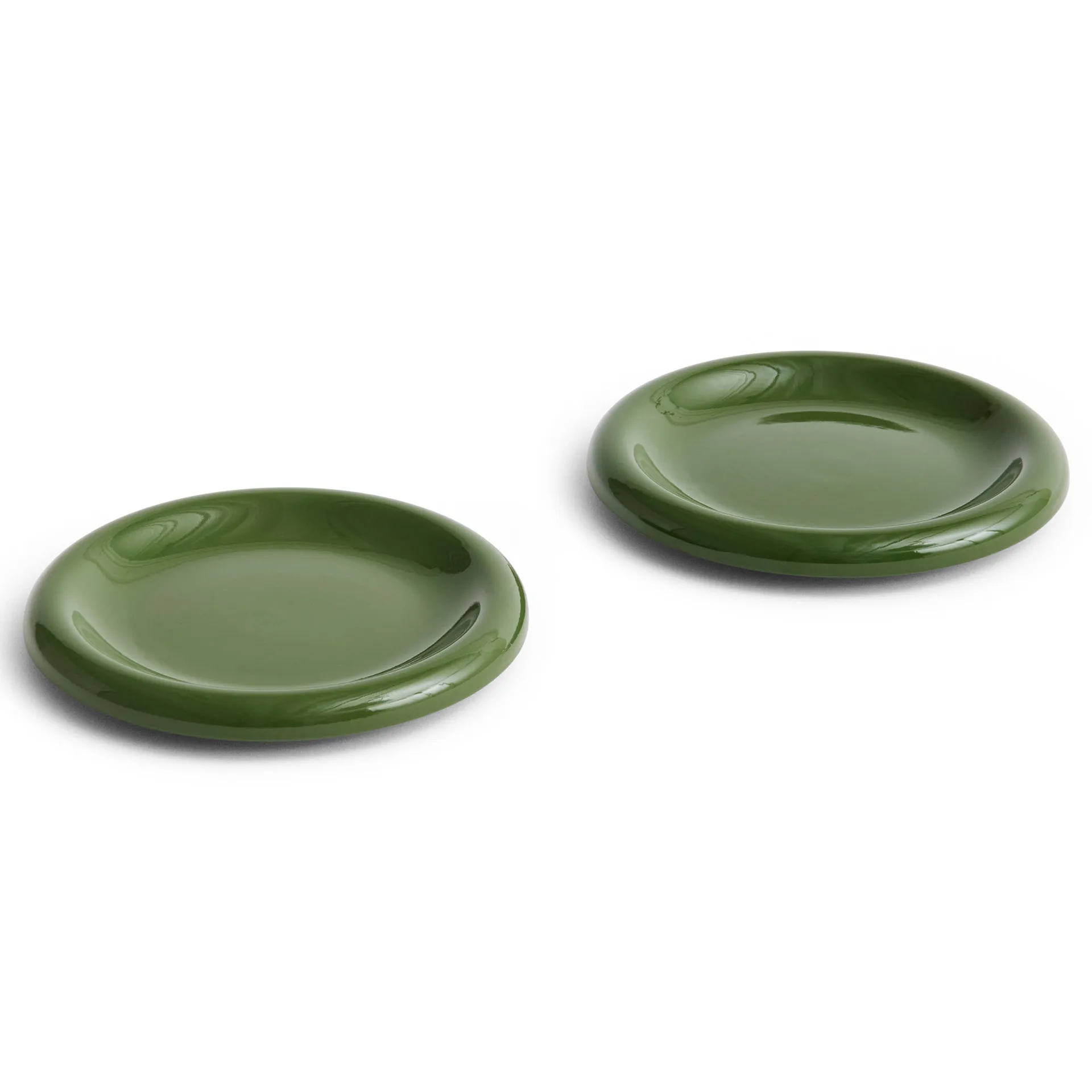 Barro tallrik, Green, Ø18 cm 2-pack HAY