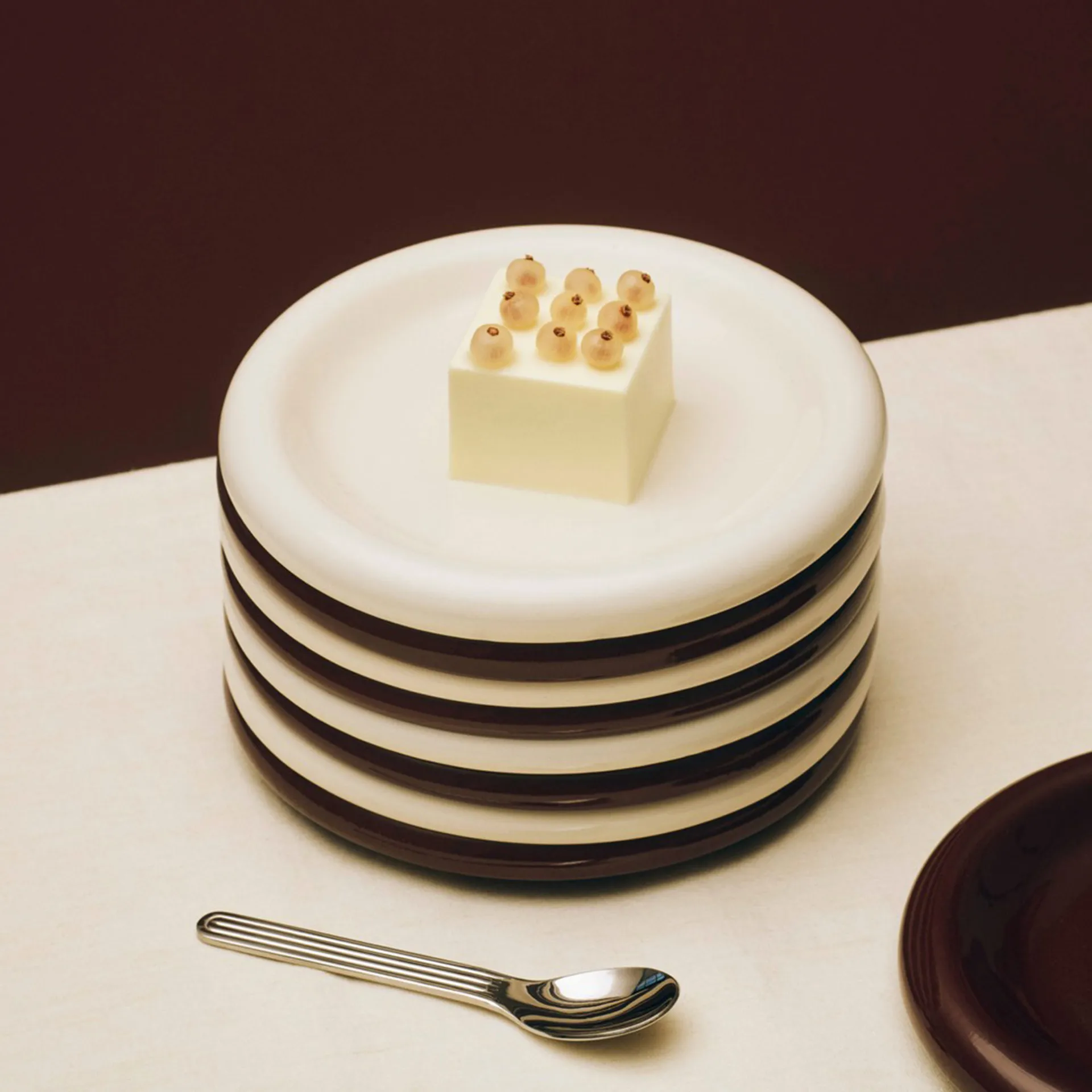 Barro tallrik, Pistachio, Ø24 cm 2-pack HAY