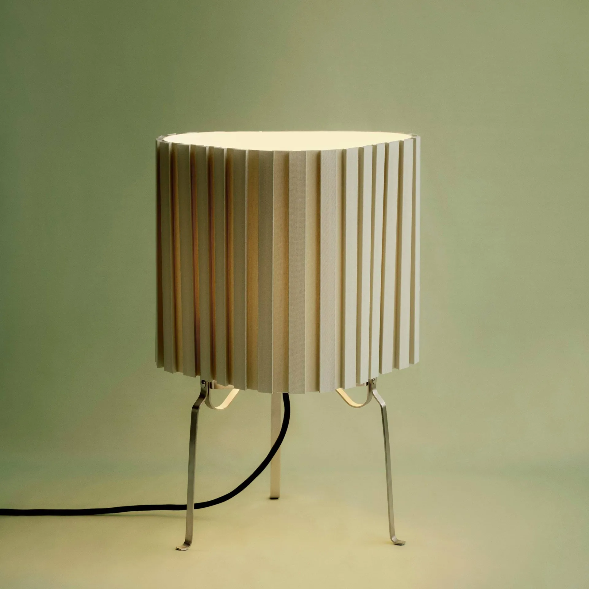 Canelé bordslampa, Almond green HAY Canelé bordslampa, Almond green HAY