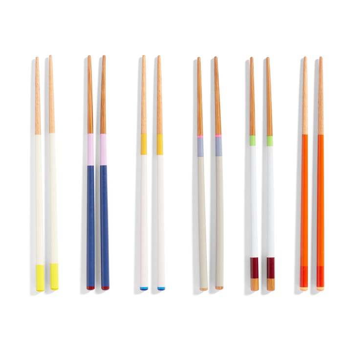 Colour ätpinnar 6-pack, Multi HAY